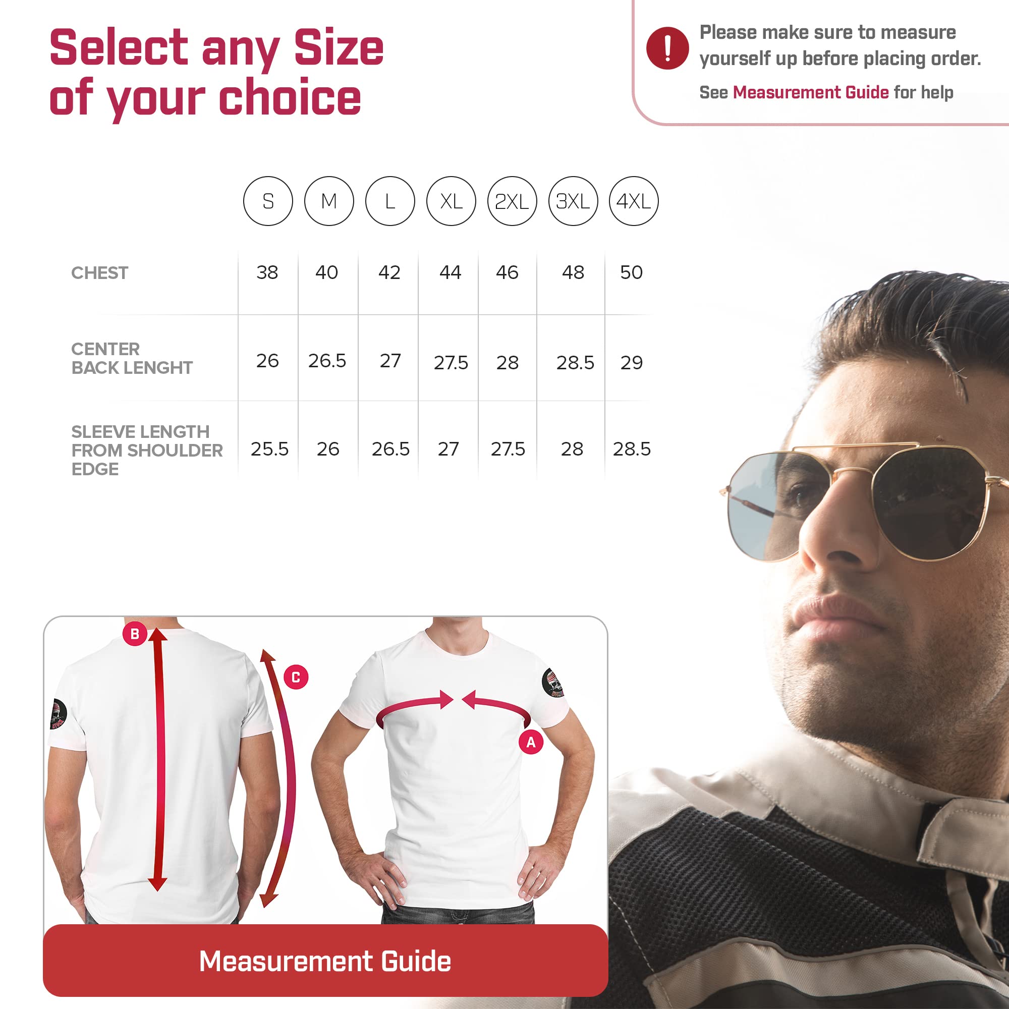 Wicked Stock Motorcycle Jacket Men - Ce Level1 Reflective Summer Biker Jacket Men With Adjustable Cuffs & Waist Belt - Lightweig