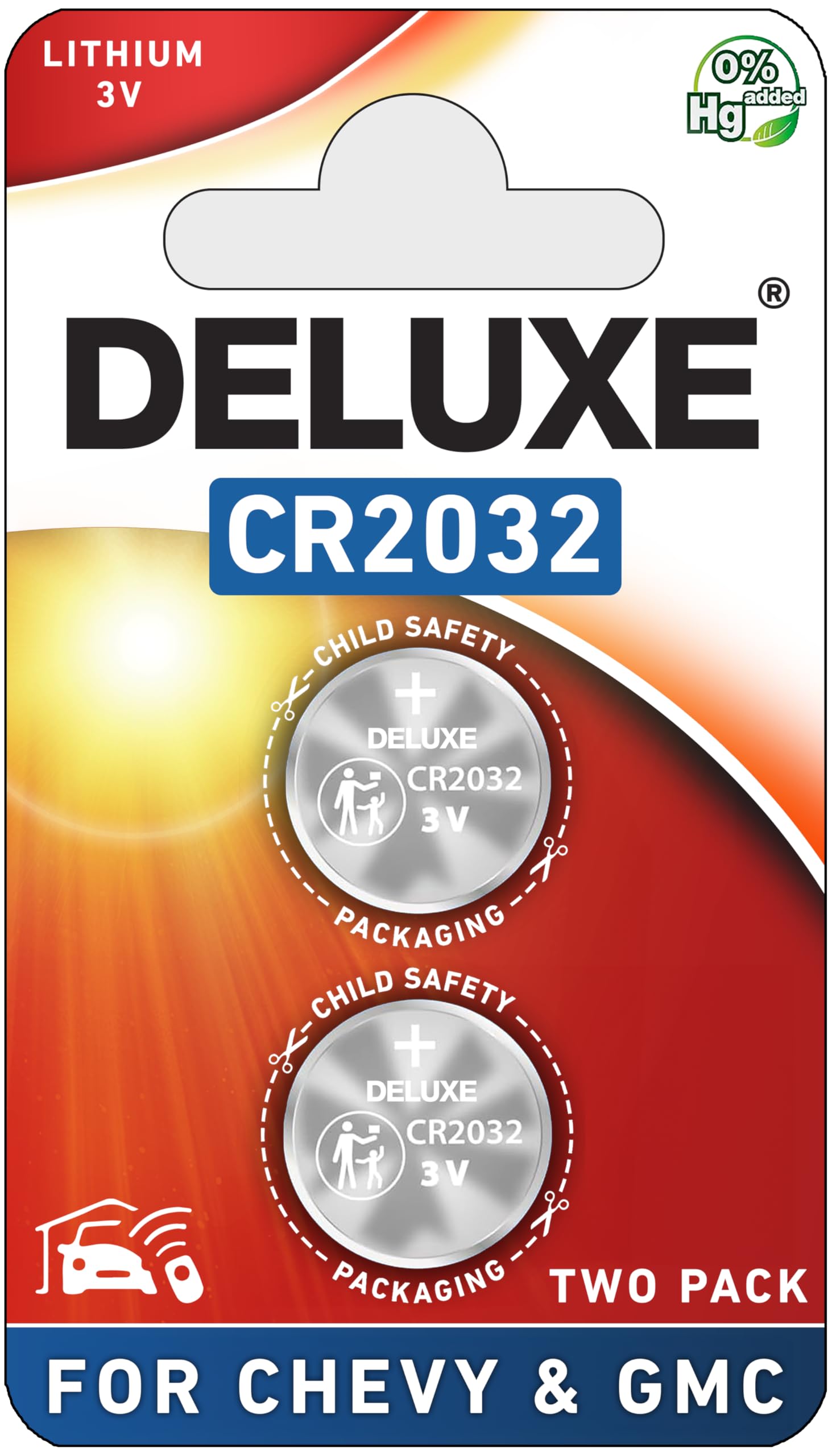 Key Fob Replacement Batteries For Chevy Gmc (Silverado Equinox Malibu Sierra Traverse Cruze Impala Tahoe Terrain Acadia Yukon Co