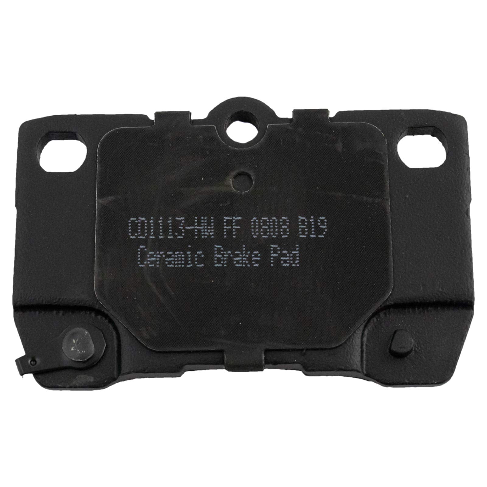 TRQ Rear Brake Pads Ceramic Compatible with 2006 Lexus GS300 2007-2011 GS350 2006-2007 GS430 GS450h 2008-2011 GS460 2006-2013 IS