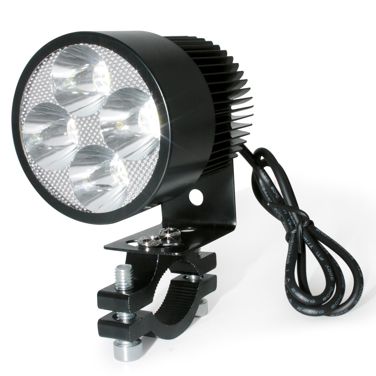 Zramo 20W High Power 2000Lm Led Motorcycle Headlight Lamp Motorbike Led Spot Light For Street Bike Bicycles Motorcycles Motorcycle Rider Cars Trucks Boat Using