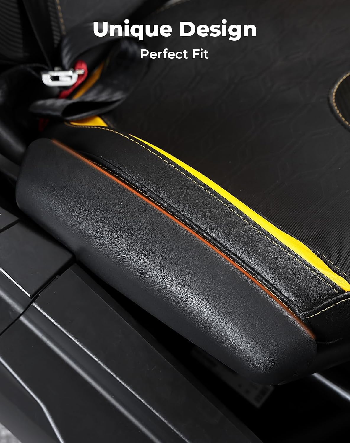 KEMIMOTO Seat Side Pad Assembly Compatible with 2017-2024 Can-Am Maverick X3 MAX and Maverick R, PU Foam Soft Seat Side Cushion