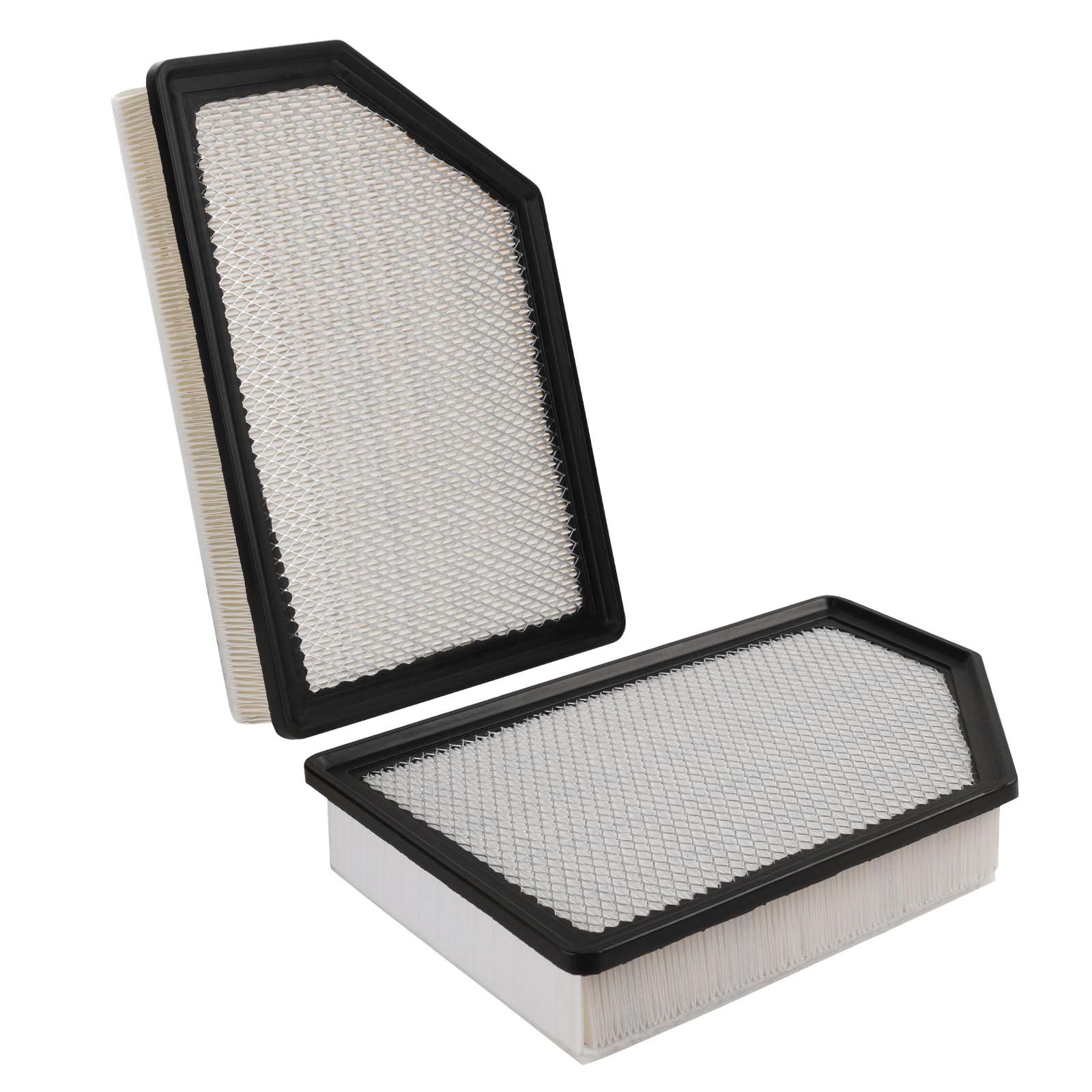 RVgolf 2PCS Engine Air Filter Fit for Chevrolet Silverado 2500HD/3500HD 2020-2025, GMC Sierra 2500 HD/3500 HD 2020-2025 6.6L Dur