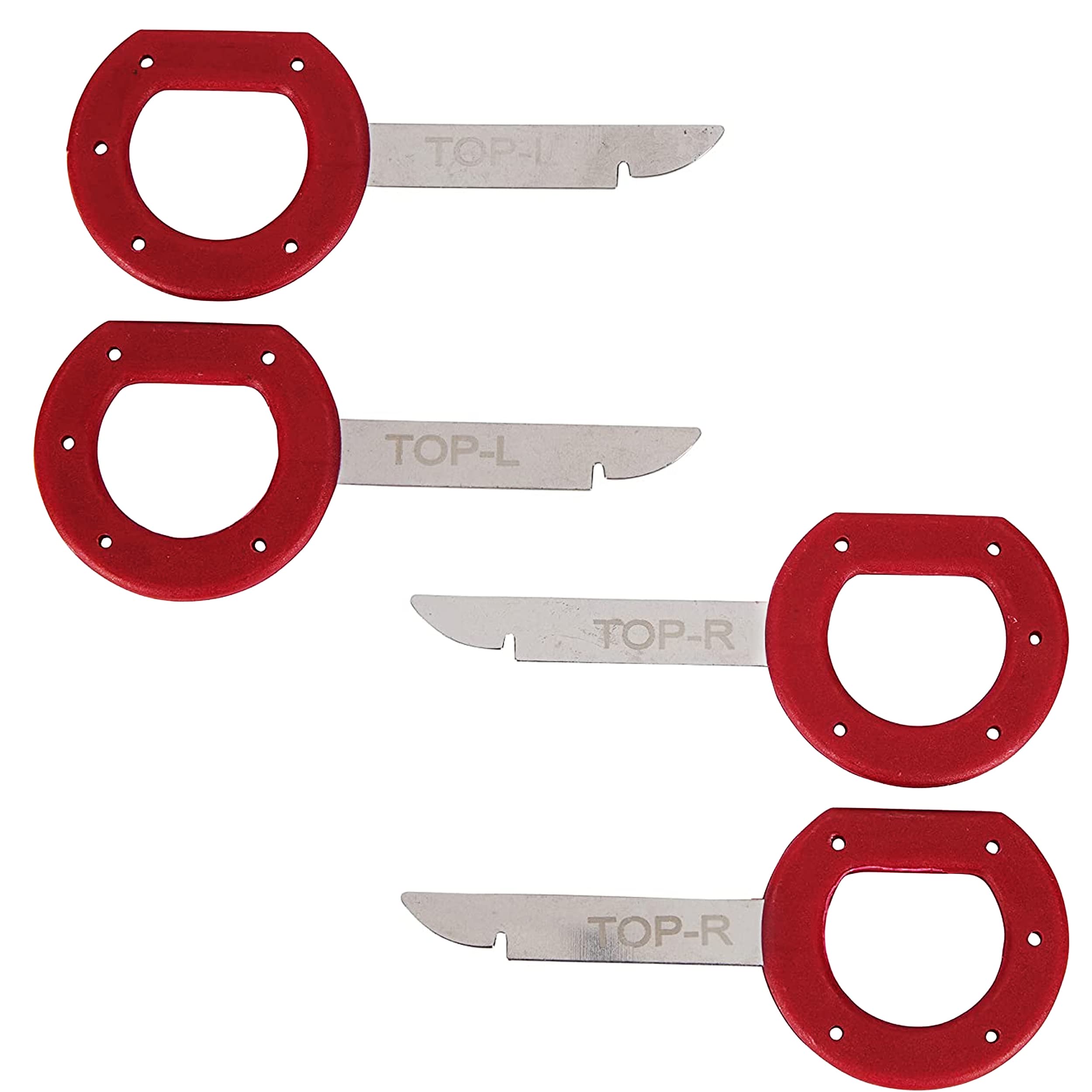 AFA Tooling Radio Removal Tool for Ford, Volkswagen - VW, Mercedes, and Audi | Easy Grip Handles and Stiff Blades | Stereo Singl