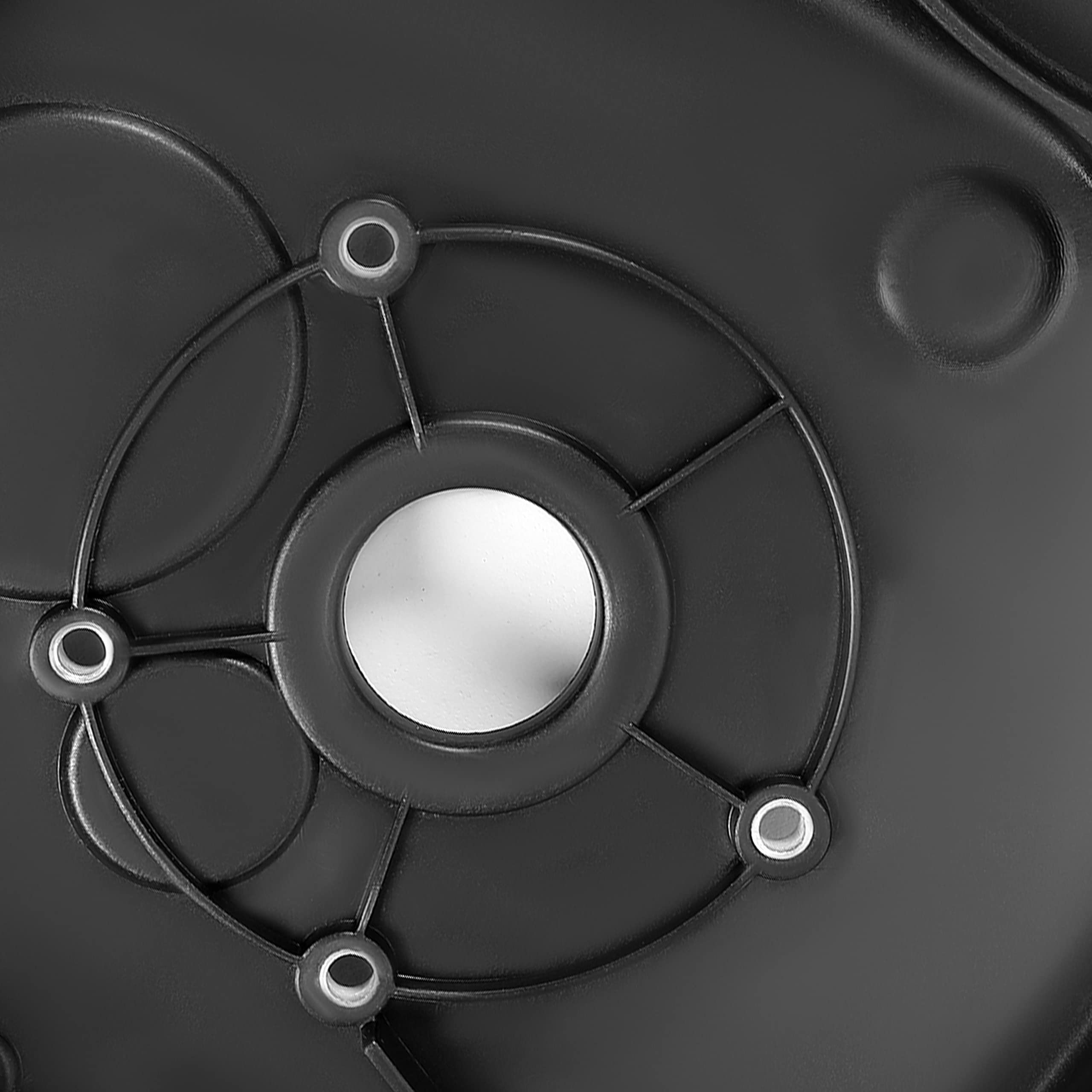 Kuafu Inner Clutch Cover Compatible With 2006-2014 Can-Am Outlander Renegade 500 650 800 800R 1000 Bombardier Outlander 650 800 Replacement For 420611400 420611405 420611407 Black