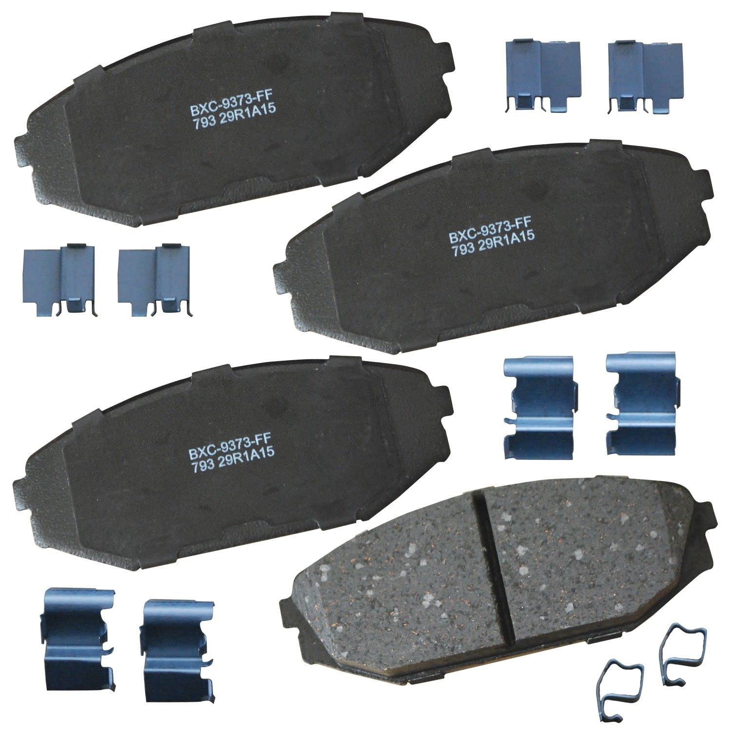 Bendix Premium Sbc793 Ceramic Front Brake Pads For Acura Mdx 2002-2001, Honda Odyssey 2004-1999