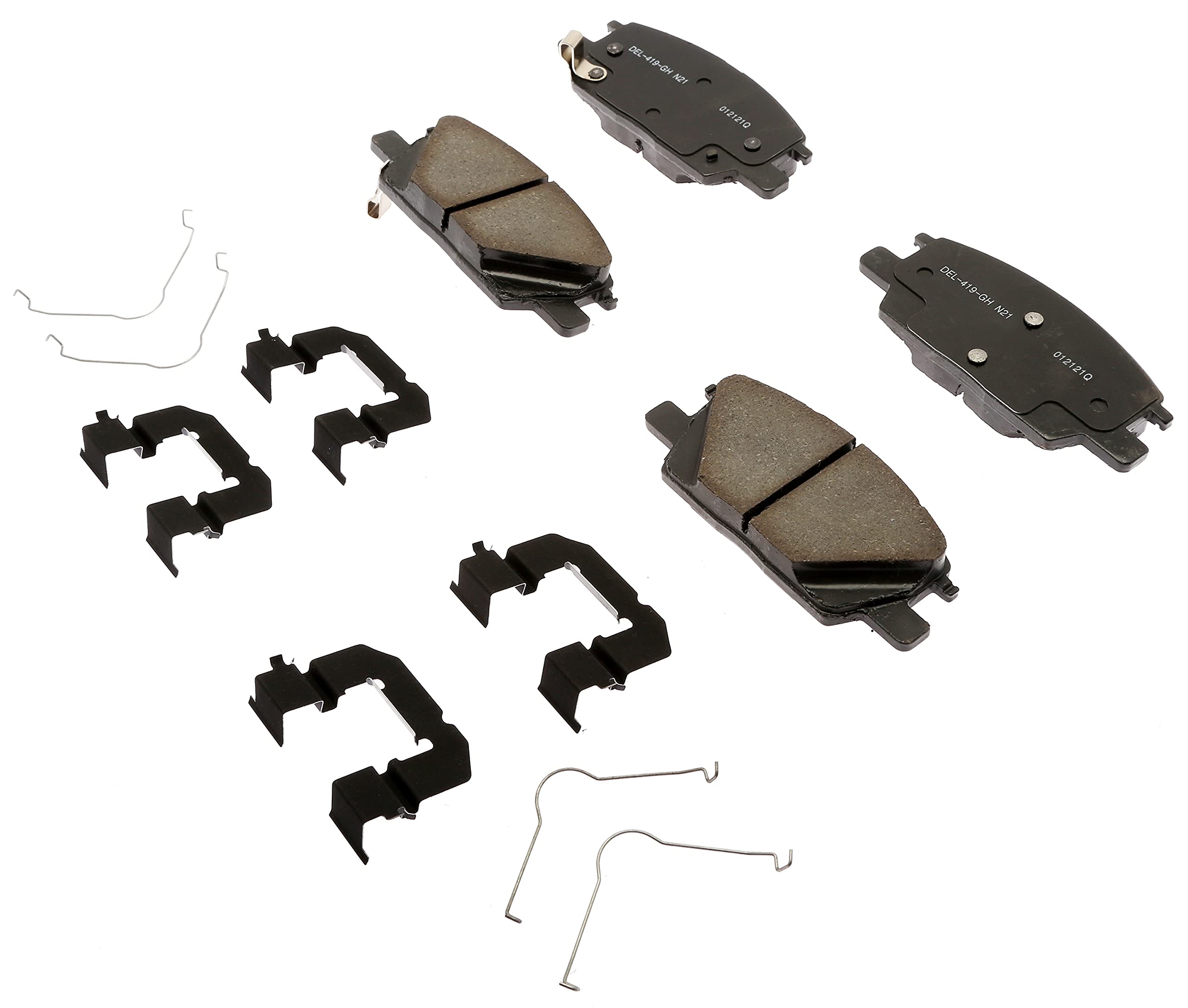 Acdelco Gold 17D1913Chf1 Ceramic Front Disc Brake Pad Kit