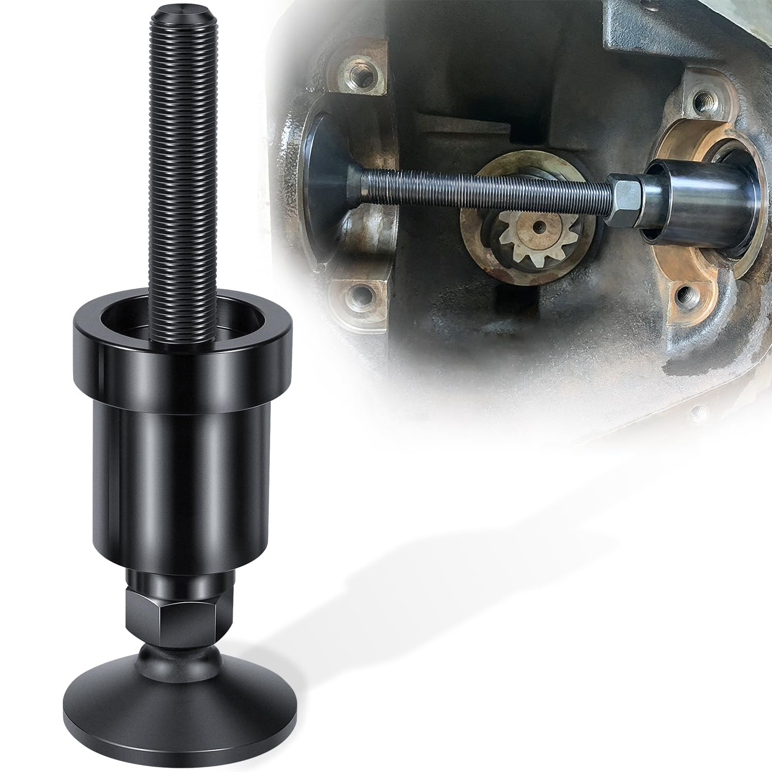 Inner Axle Side Seal Installation Tool For Dana 30/44/60 Front Differentials For Jeep Dodge Ford Chevrolet Volvo Gmc Isuzu Jaguar International Mercury