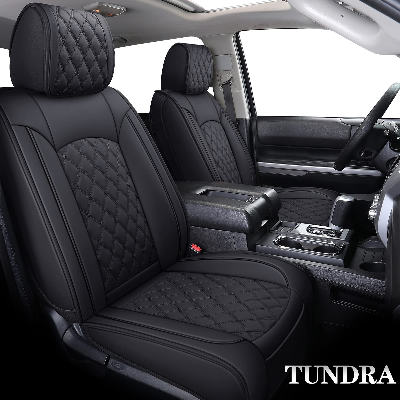 Yiertai Tundra Seat Covers Compatible With Toyota Tundra 2008-2022 2023 2024 2025 Crewmax Double Cab Sr5 Limited Platinum Trd Pr