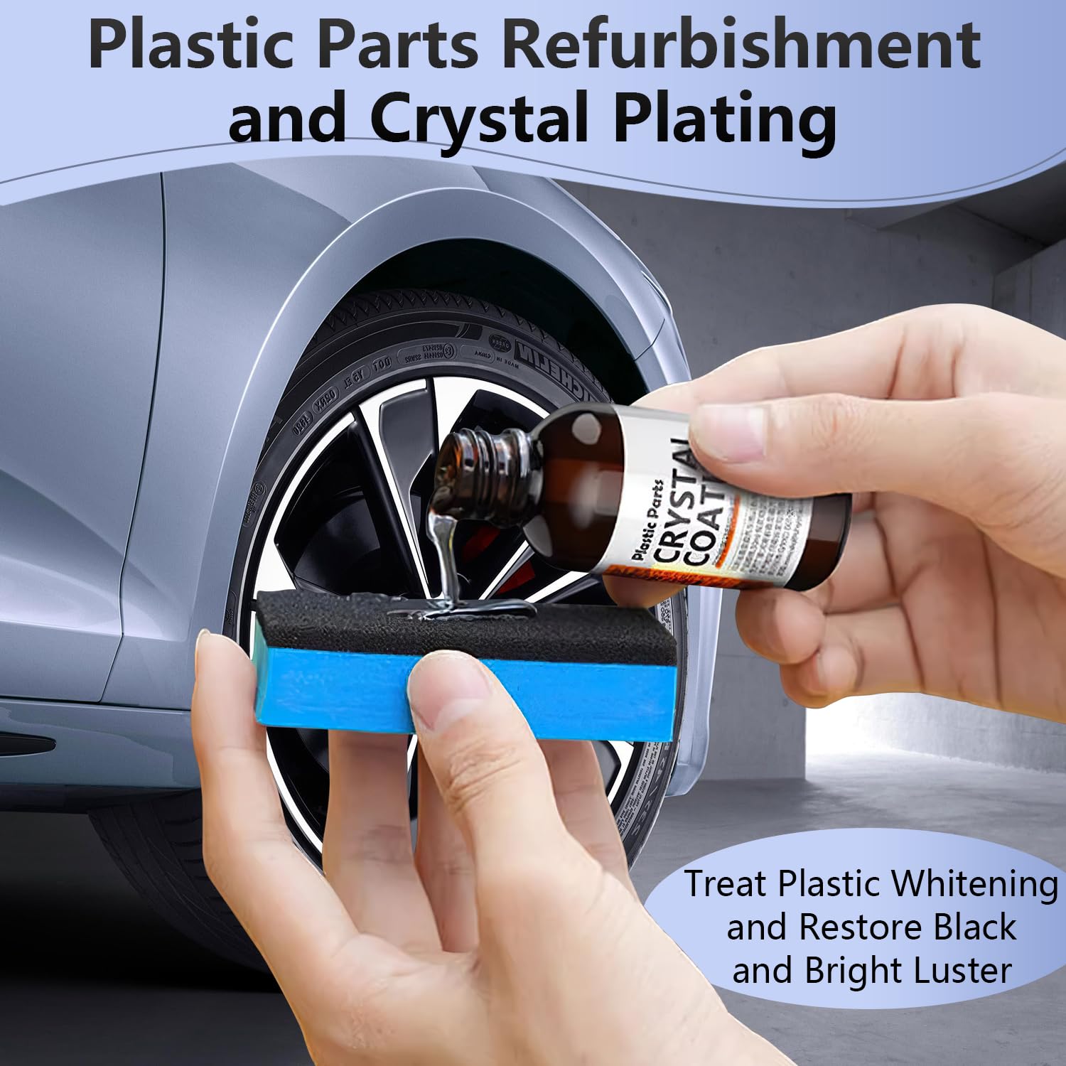 Acssart Plating Refurbishing Agent, Crystal Coating for Car Plastic Parts,Car Plastic Plating Refurbishing Agent,Nano Coating Ag