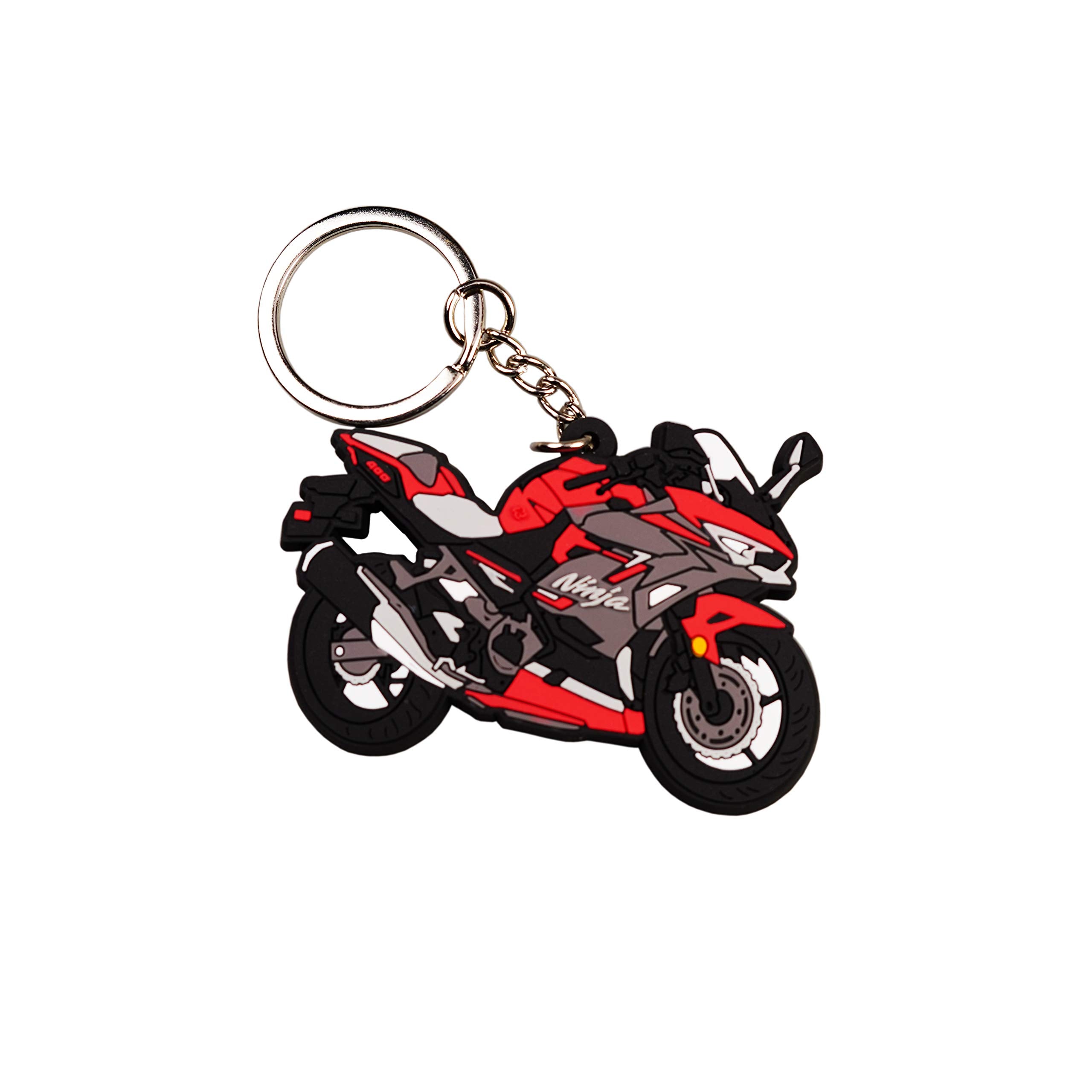 Revsostar 5D Real Carbon Fiber, Motorcycle Decal Vinyl Tank Protector, Tank Pad For Ninja 650 Zx636 Zx600 Zx-10R Zx14 Zx1400 Zx14R Abs 1000 Zx100(Red)