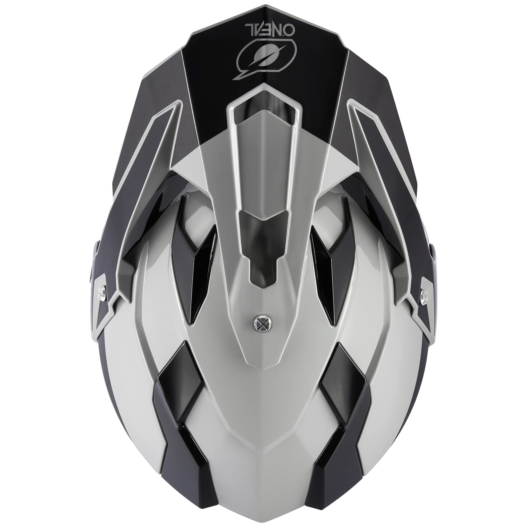 O'Neal Sierra Helmet, Gray/Black/Red Xl