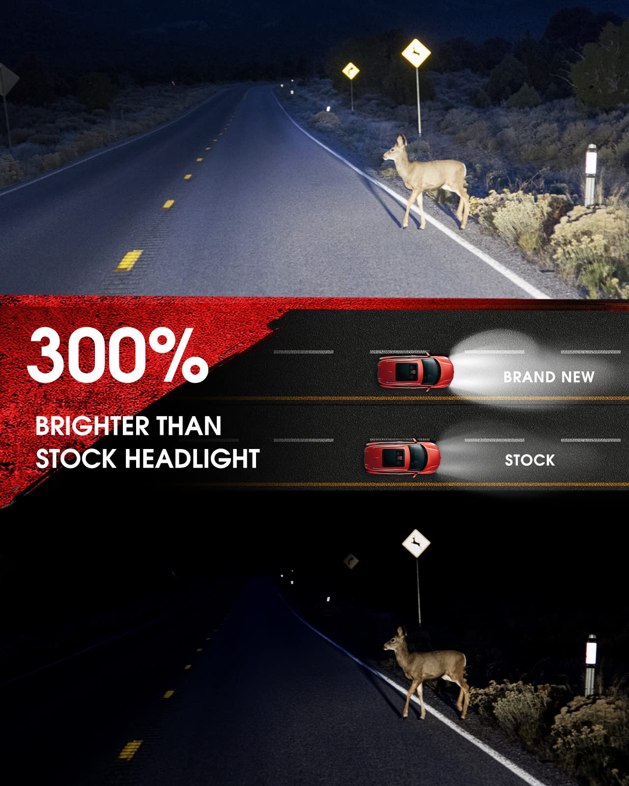 Torchbeam 7X6 5X7 Led Headlights 300% Brighter Upgraded Led Sealed Beam Headlamps With High Low Beam H6054 6054 Led Headlights R