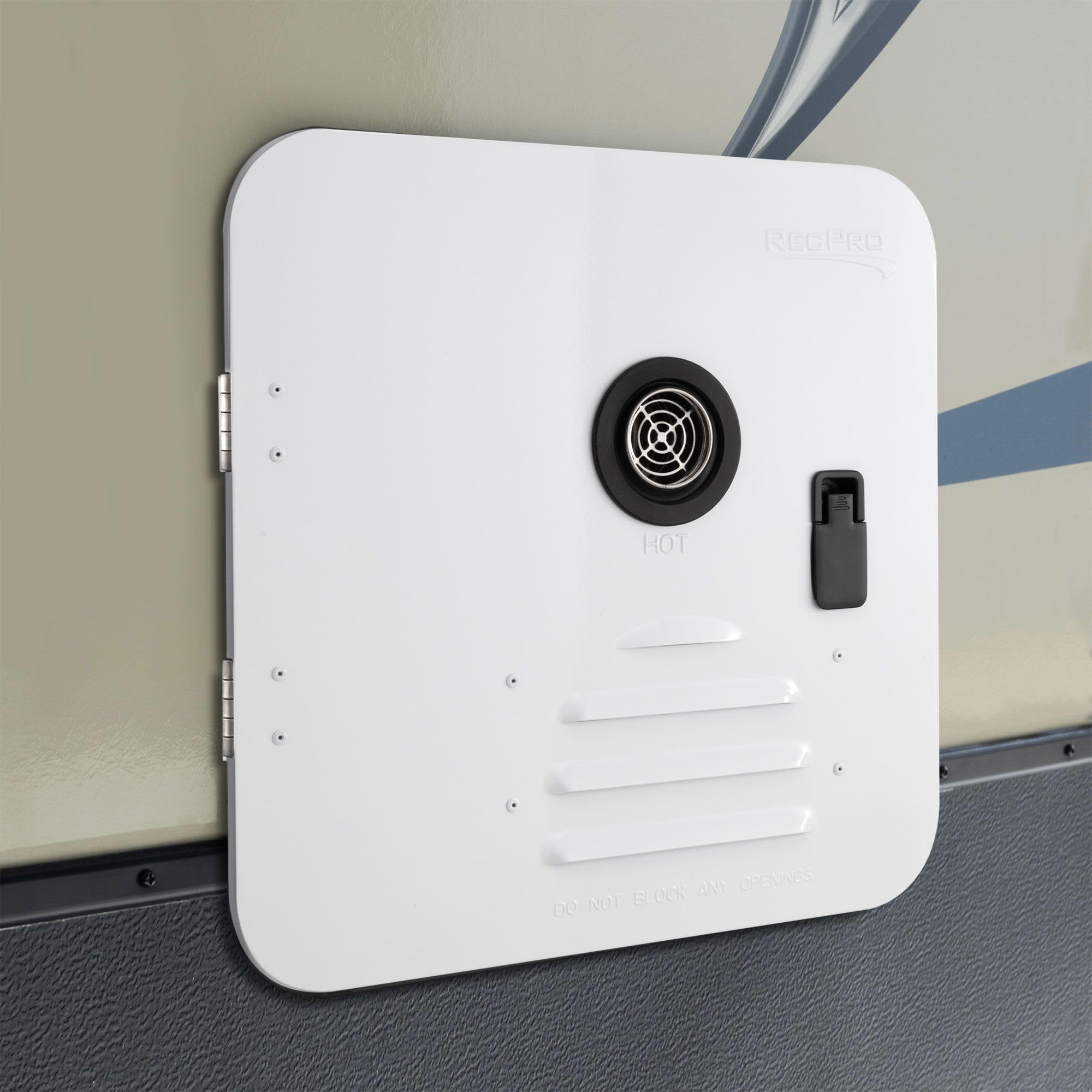 Recpro Rv Tankless On Demand Hot Water Heater | 42,000 Btu Gas Water Heater | Remote Control Included (18'' X 18'' Door Size, Wh