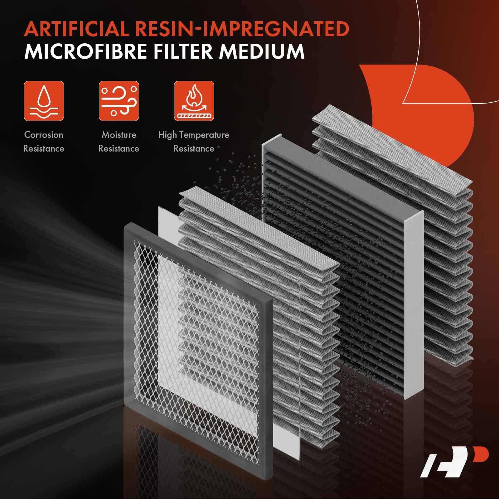 A-Premium Engine Air Filter for Mitsubishi Outlander, Lancer & RVR, Model APEAF098, Silicone Material, Compatible 2007-2015