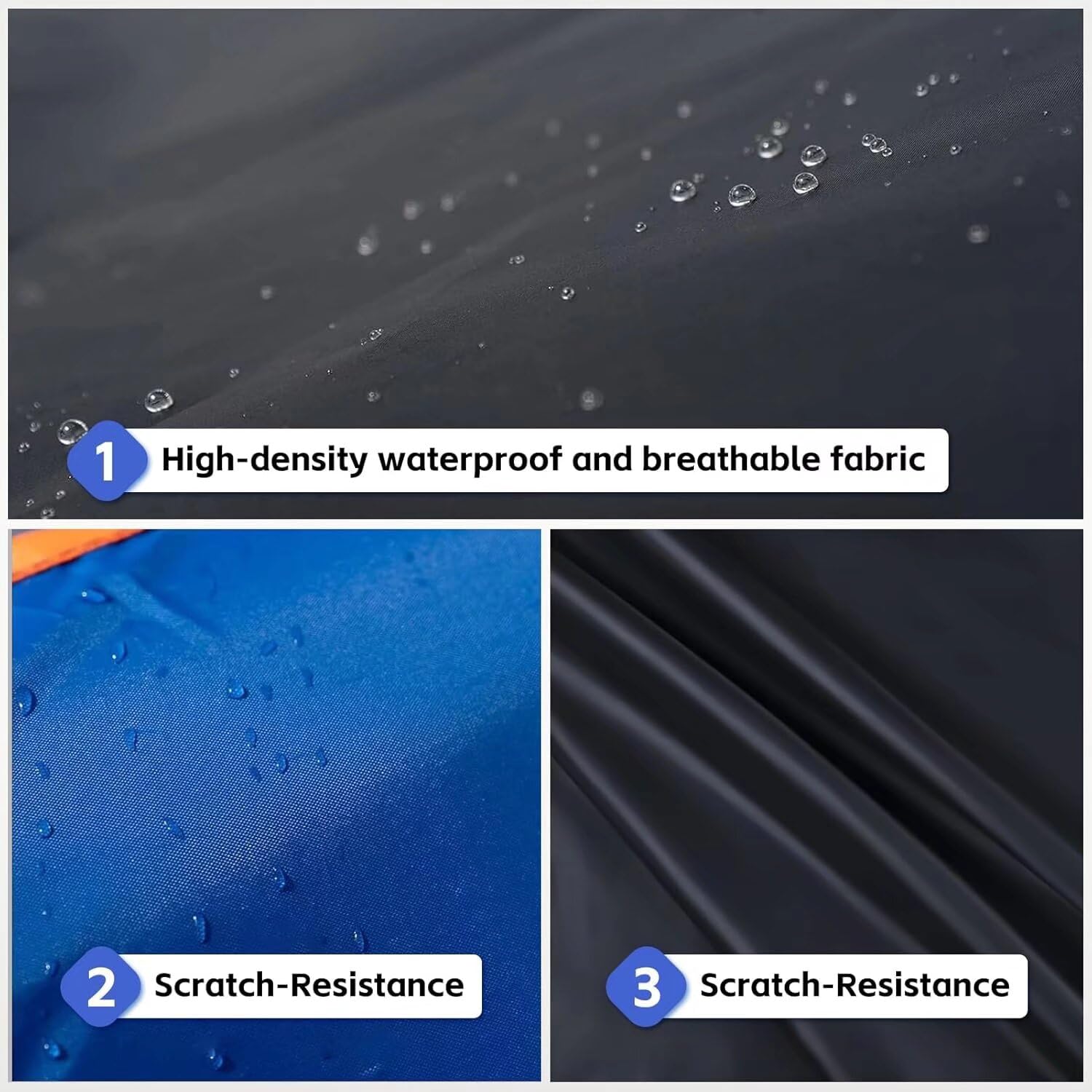 Pickup Truck Cover Waterproof All Weather, Outdoor Pickup Cover Sun Dust Protection, Fit Chevrolet C10 S10 Colorado, Ford F100 R