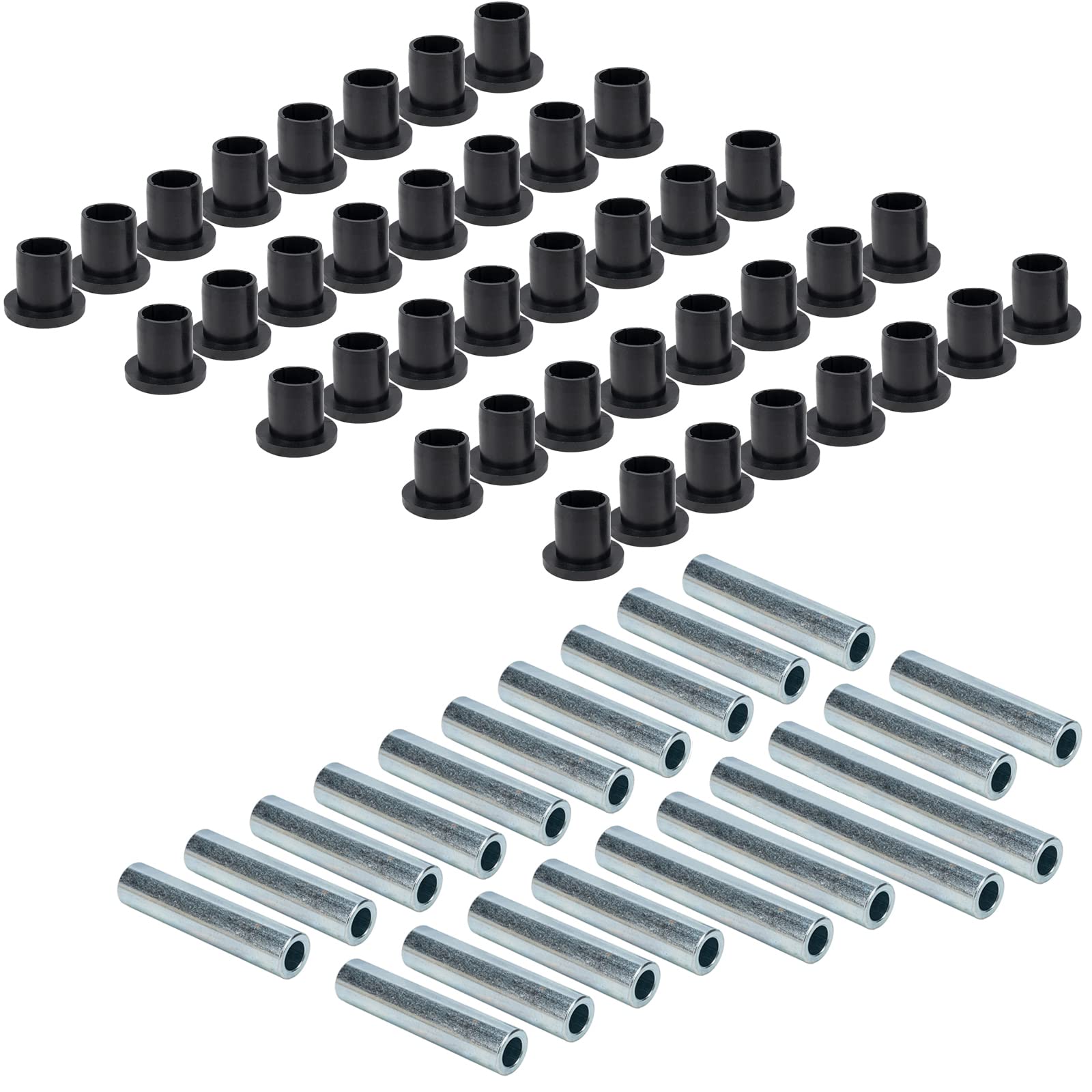 Qagea Heavy Duty A-Arm UHMW Control Arm Bushing Kit Replacement for 2017-2020 Polaris RZR 900, 2017-2018 RZR 4 900, 2017-2020 RZ