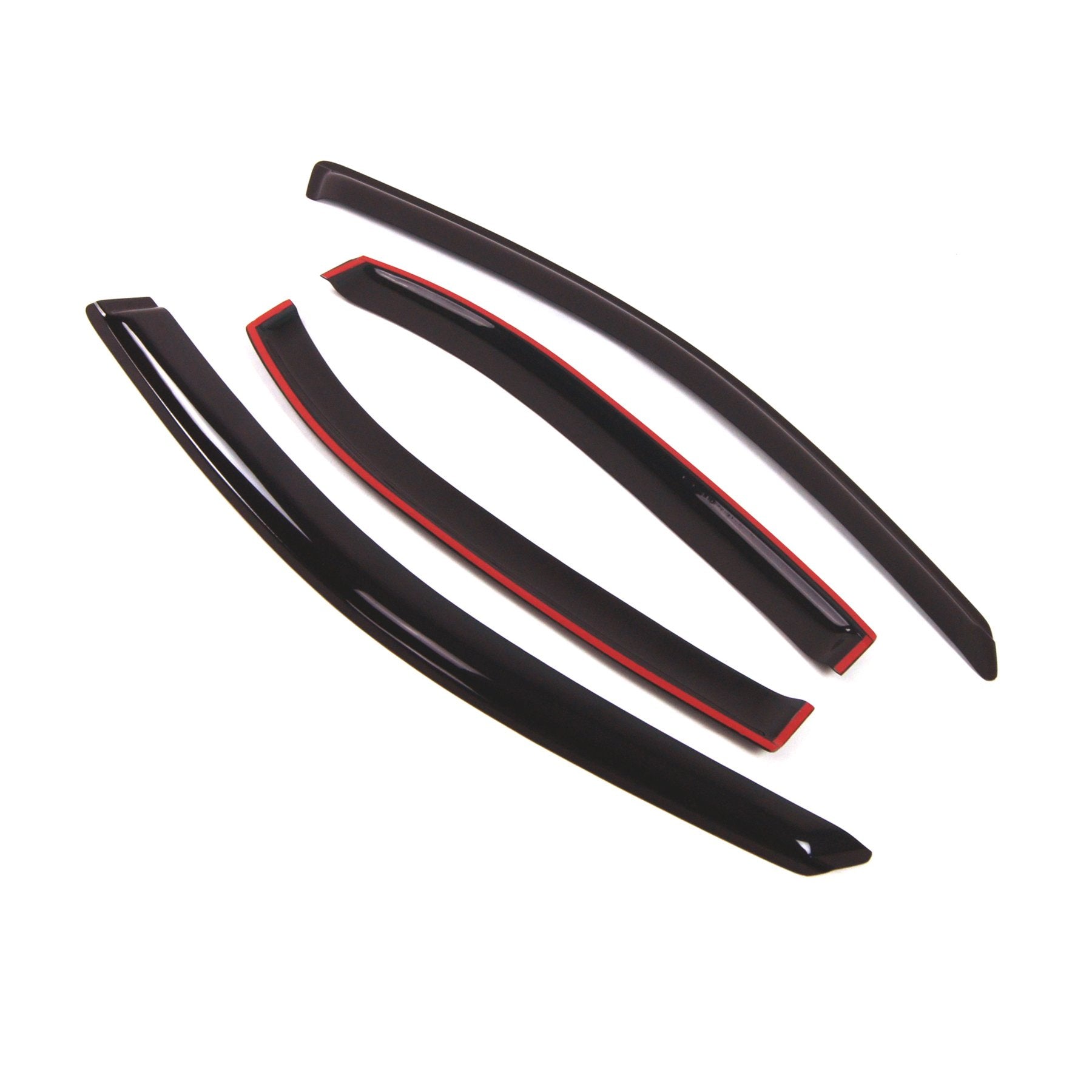 Car Window Rain Guard | Outside Mount Visors Auto Side Window Deflectors | Windows Visor Rain Shields Compatible With 2006-2012