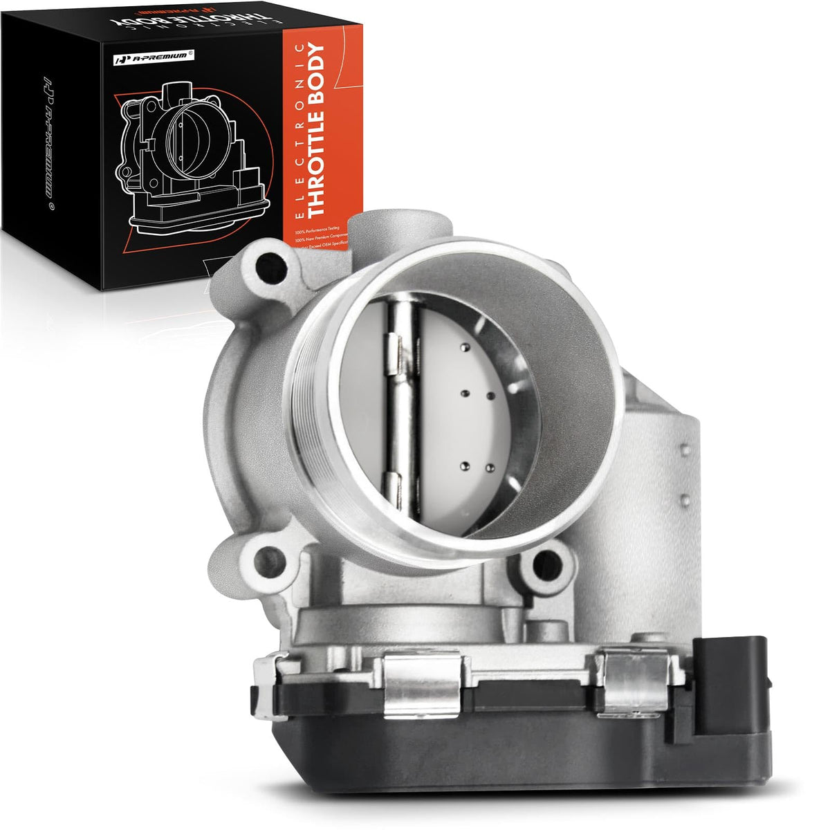 A-Premium Electronic Throttle Body Compatible with Audi A4 05-16, A5 10-17, A6 12-18, Q5 11-17 & Volkswagen Tiguan 09-17, Passat