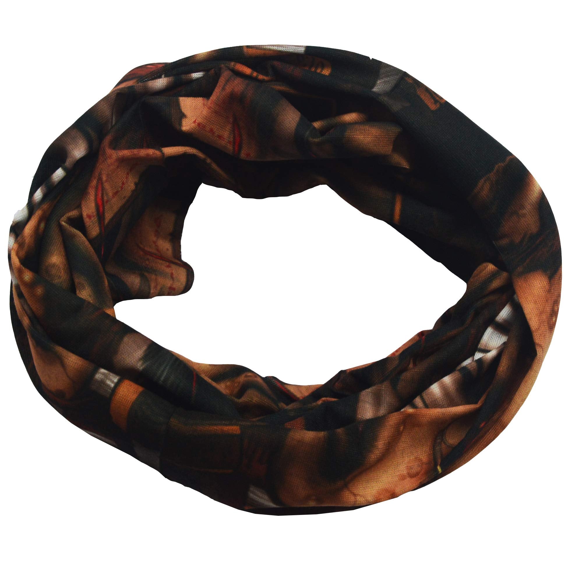 Obacle Skull Face Mask - Sun Dust Wind Protection 3D Tube Seamless Durable Bandana Headwear For Motorcycle Bike Riding Fishing C