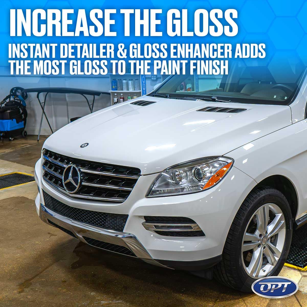 Optimum Instant Detailer And Gloss Enhancer - 17 Oz., Quick Detailer Spray For Superior Car Shine, Detail Spray Safe For Cars, Trucks, Motorcycles, Rv'S And More