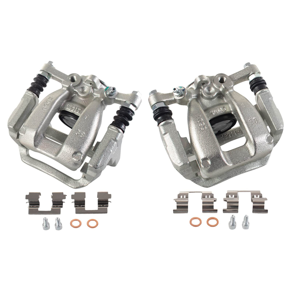 Trq Rear Brake Caliper Set Compatible With 2017-2019 Buick Lacrosse 2018-2020 Chevrolet Equinox 2016-2018 Malibu 2018-2021 Gmc T