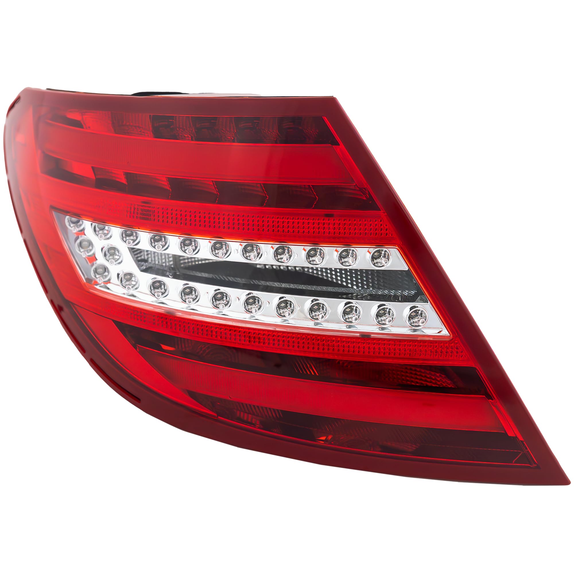 Evan Fischer Driver Side Tail Light Compatible With 2012-2014 Mercedes Benz C300 Led Mb2800135