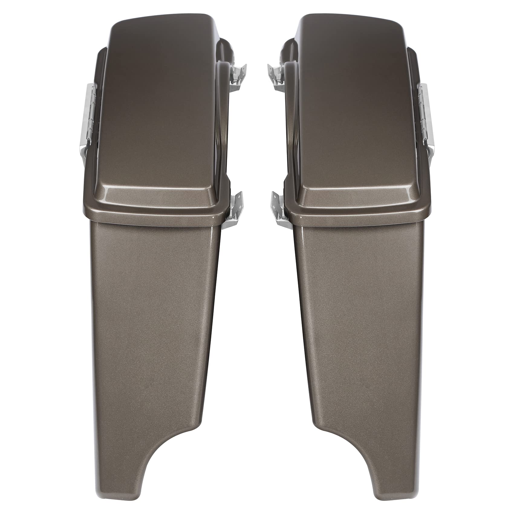 Tcmt 5'' Stretched Extended Saddlebags Fit For Harley Touring Road Glide Road King Electra Glide Ultra Classic 93-13 Street Glid