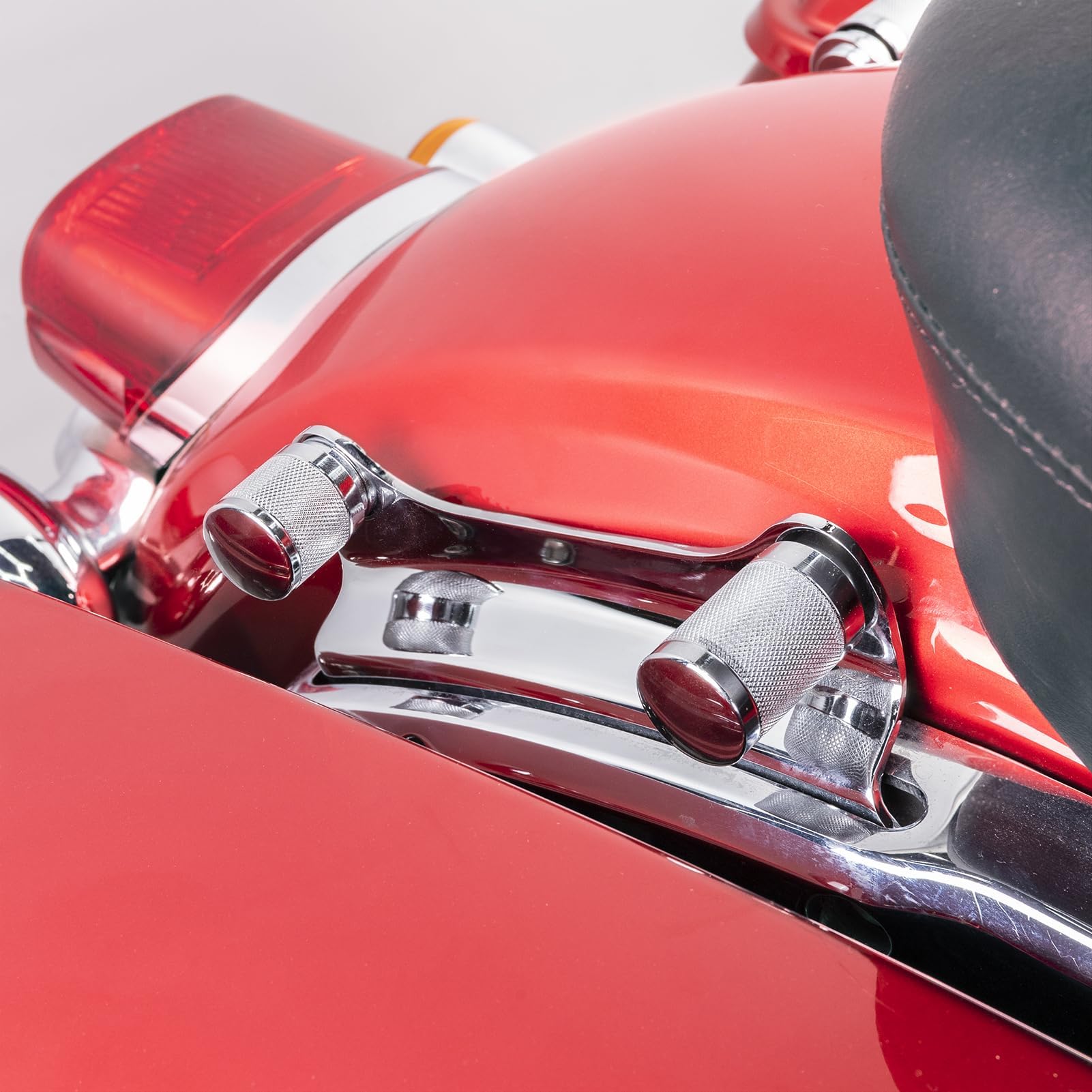 Mofun Rack Docking 4 Point Docking Magnet Caps for Tour Pack Luggage Rack Hardware Covers Kit Compatible with Harley Touring Str