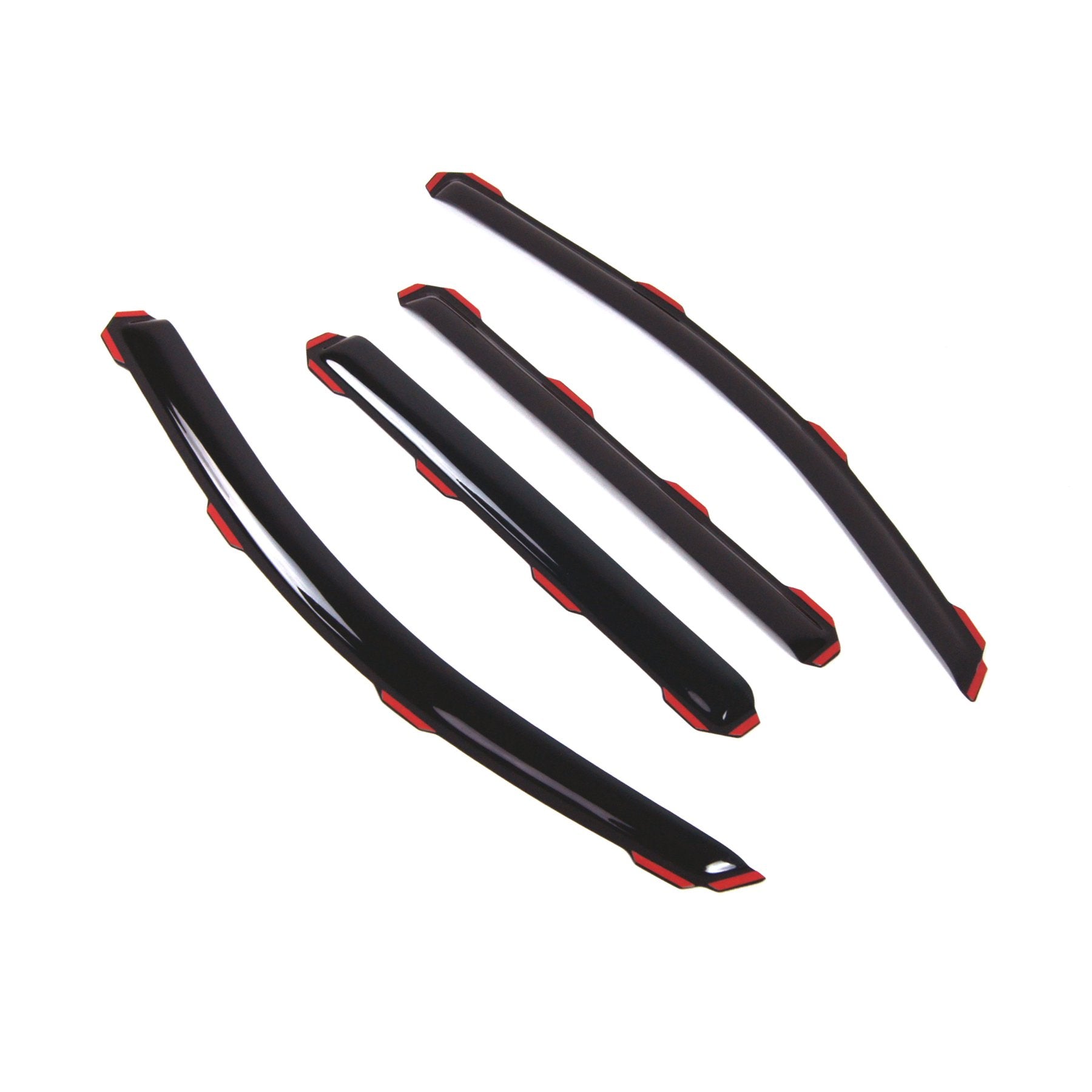 Car Window Rain Guard | In-Channel Visors Auto Side Window Deflectors | Windows Visor Rain Shields Compatible With 2017-2018 Gmc