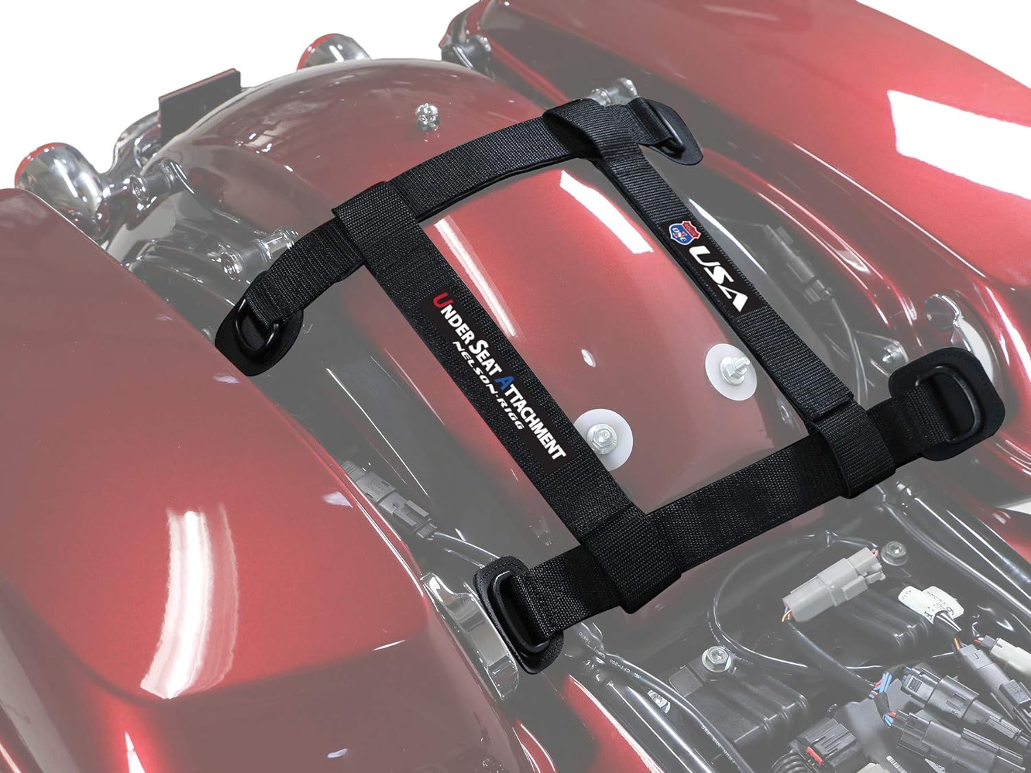 Nelson-Rigg NR-USA Under Seat Attachment, Black/Grey