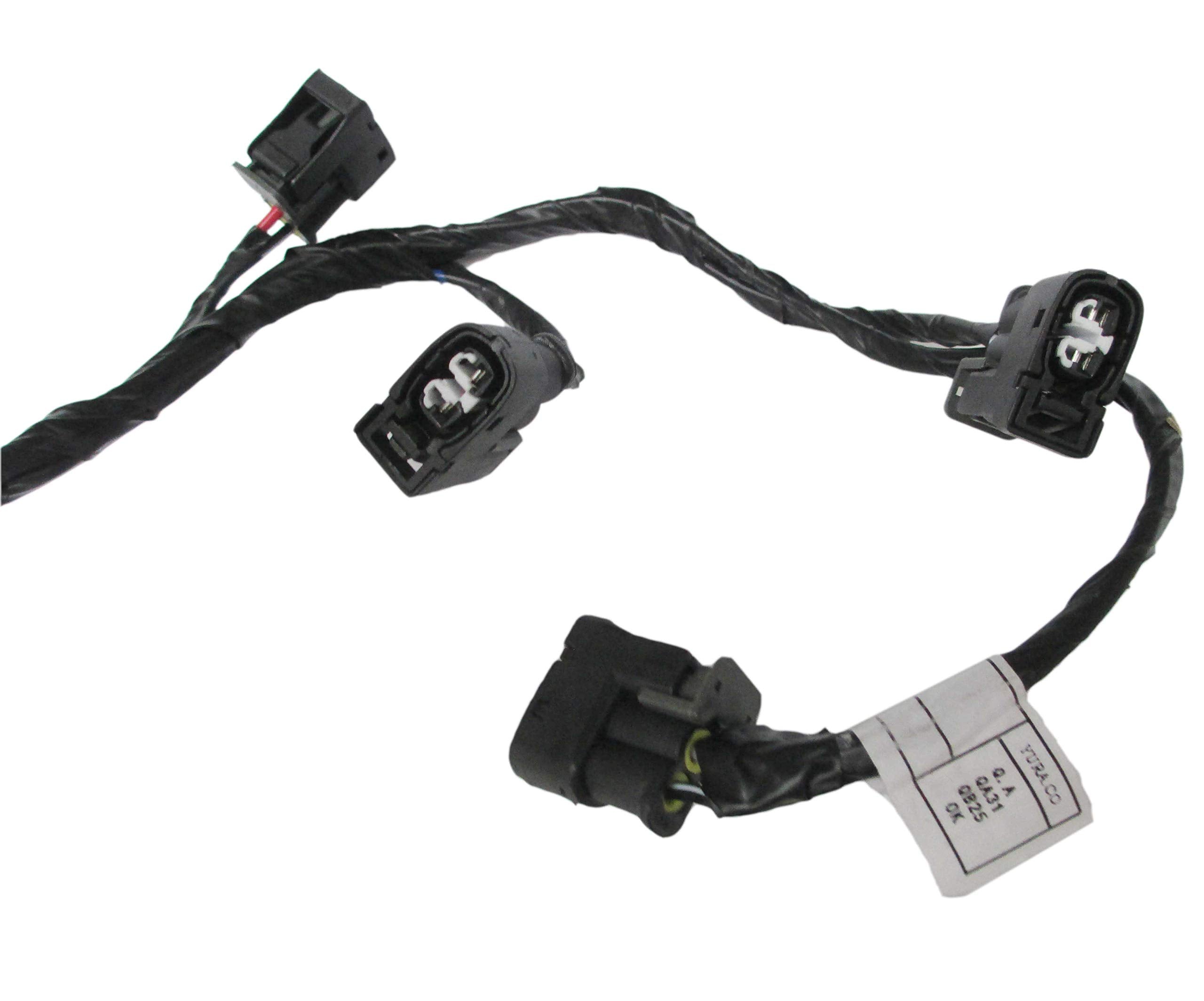 Ignition Coil Pigtail Connector Complete Wiring Harness Assembly Fits for 2006-2011 Hyundai Accent 1.6L / 2006-2011 KIA Rio 1.6L / 2006-2011 KIA Rio5 (Replaces 27350-26620, 2735026620)
