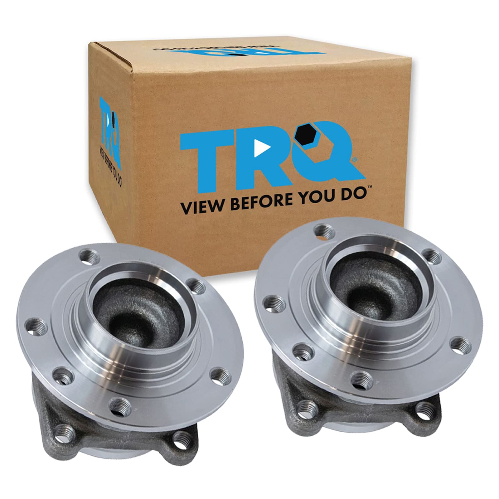 Trq Rear Wheel Hub Bearings Assembly Set Compatible With 2015-2017 Chrysler 200 2014-2022 Jeep Cherokee