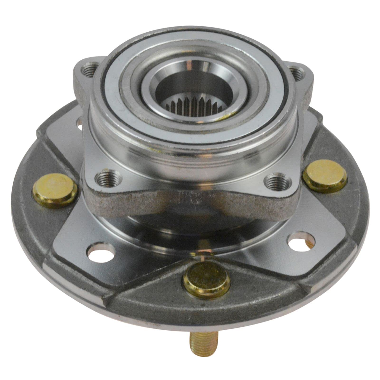 Trq Front Left Right Wheel Hub Bearing Assembly Driver Passenger Side Compatible With 1997 Acura Cl 1990-1997 Honda Accord