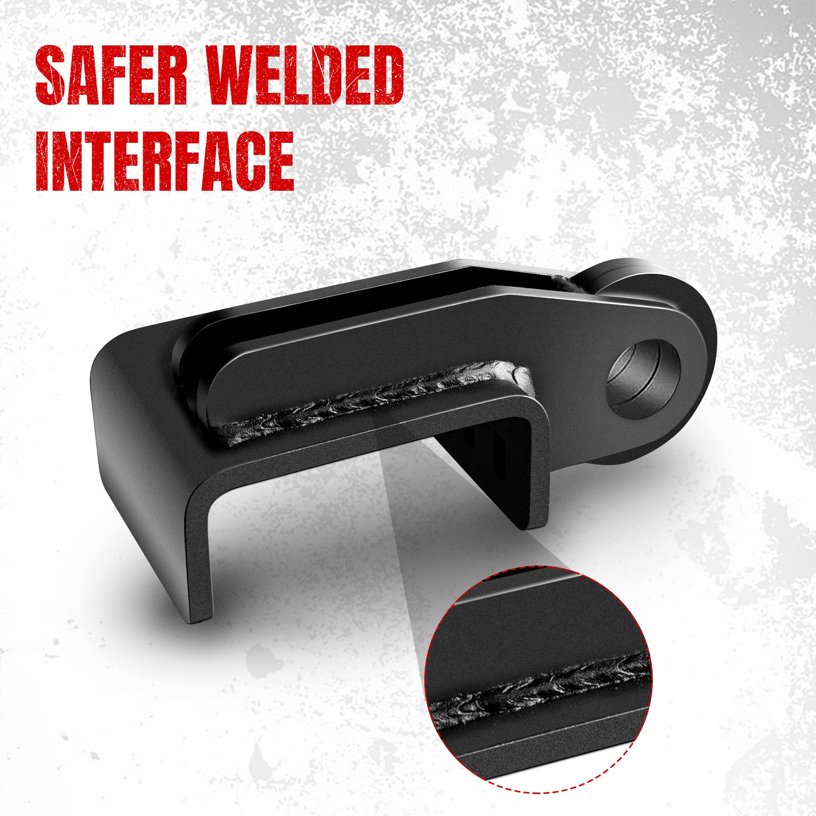 GSTP Front Demon Tow Hook Bracket with D Ring Shackle Compatible with Toyota Tacoma 2009-2023