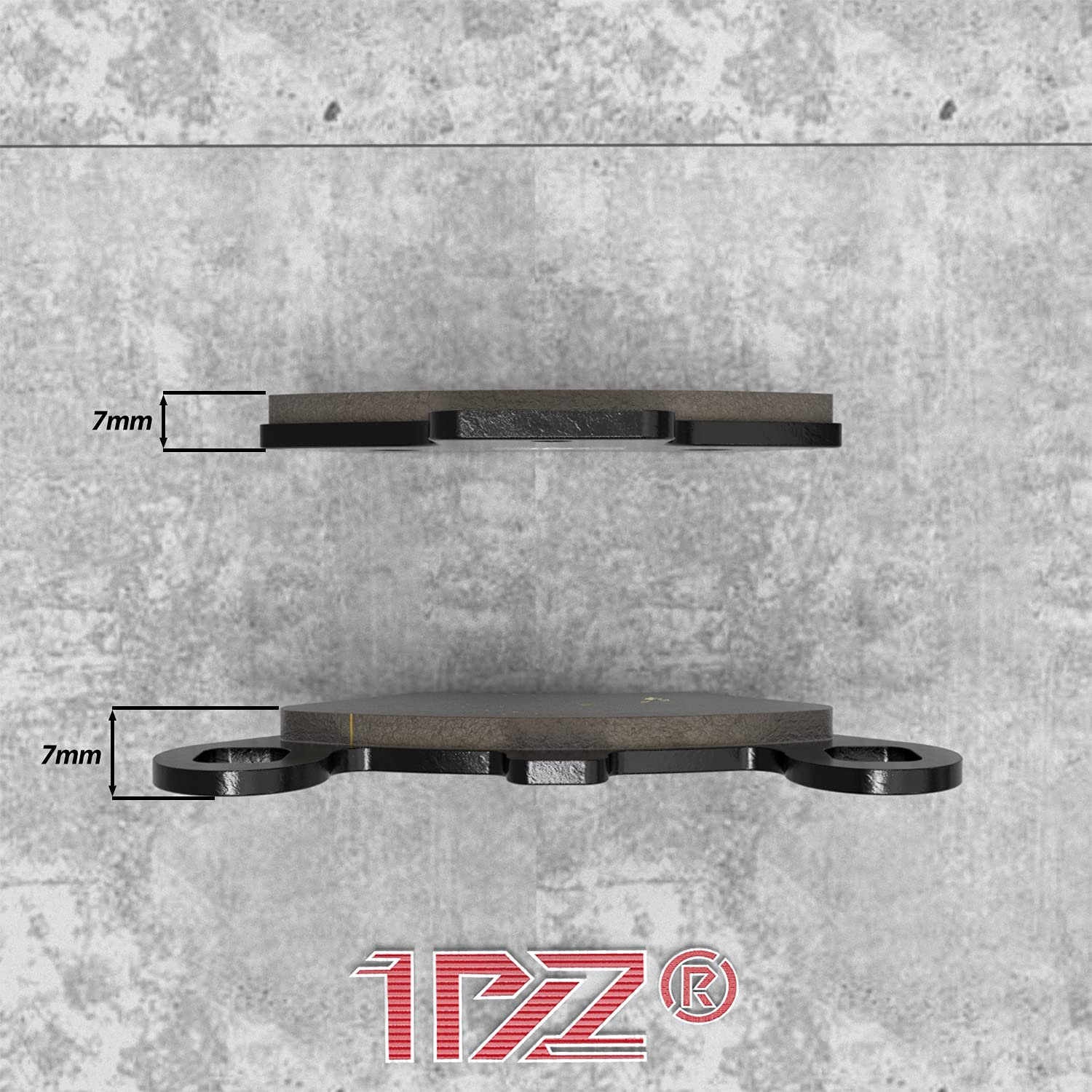 1Pz St5-R1B Front And Rear Brake Pads Replacement For Polaris Scrambler 500 400 Trail Boss 325 330 Sportsman 500 400 335 Magnum 325 500 Trail Blazer 400 250 Xplorer 250