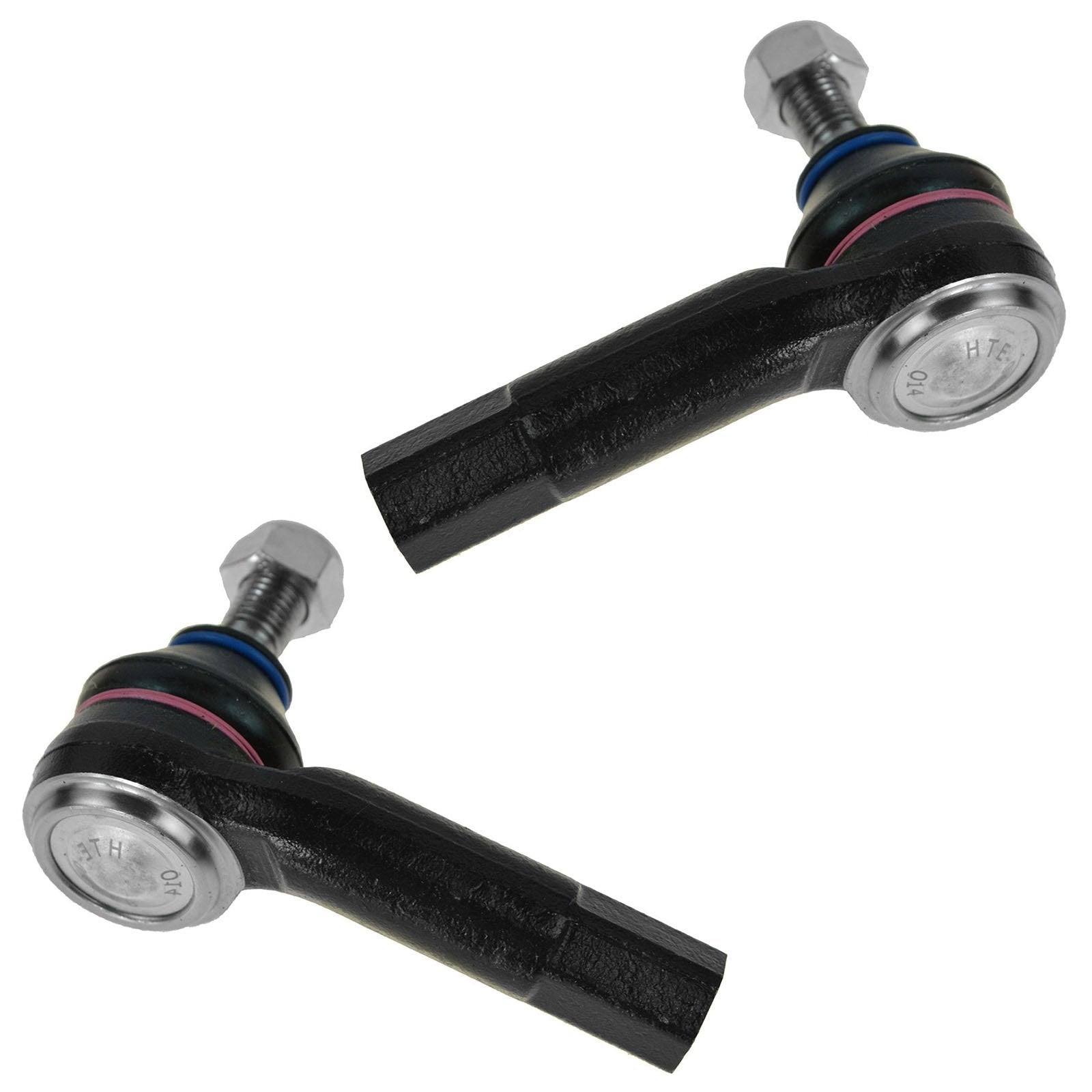 Trq Front Outer Tie Rod Set Compatible With 1998-2010 Volkswagen Beetle 1999-2006 Golf 1999-2005 Jetta