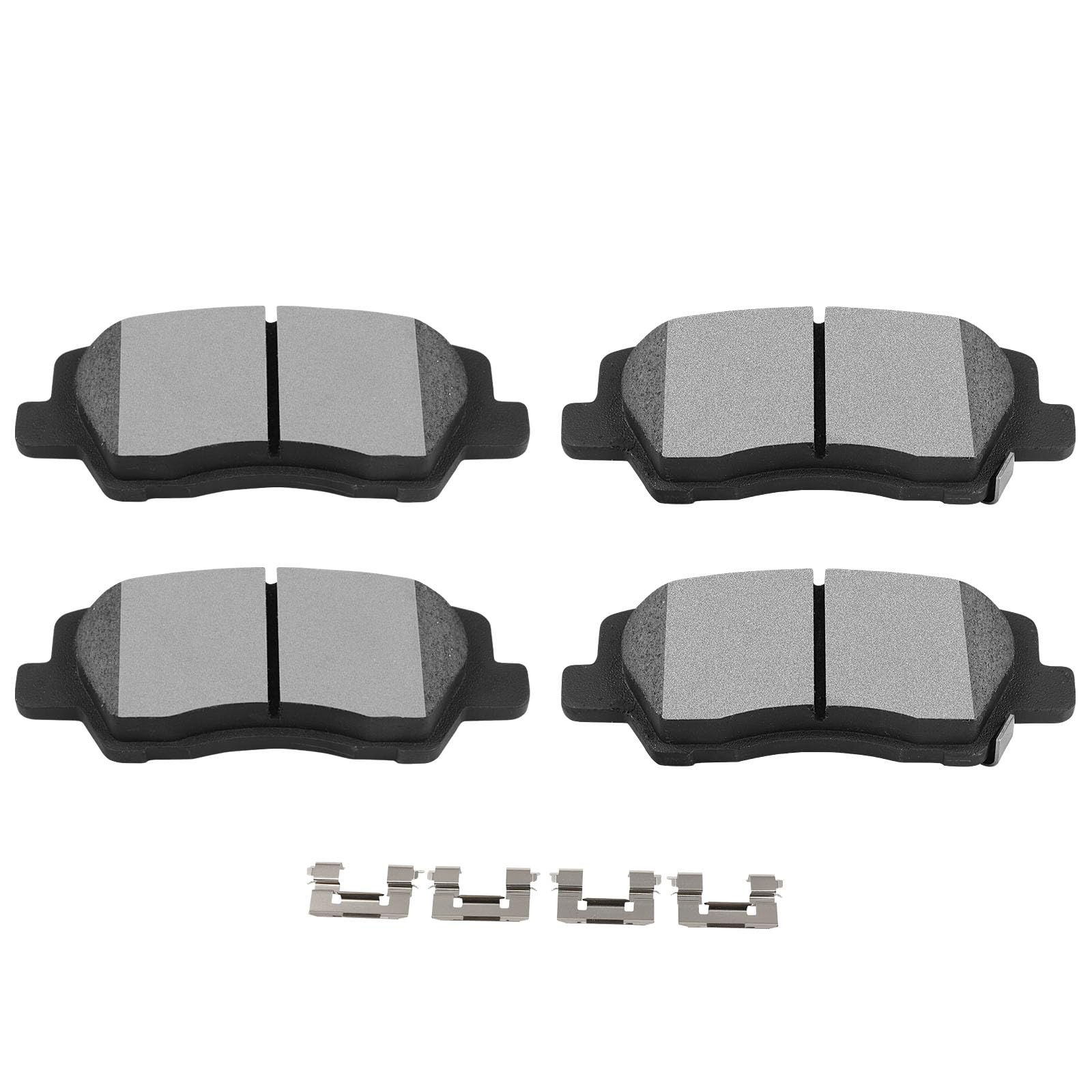 Scitoo Rear Disc Brake Pad Set 4Pcs W/Hardware Fit For Cadillac For Ats 2013-2018,For Cadillac For Cts 2014-2019