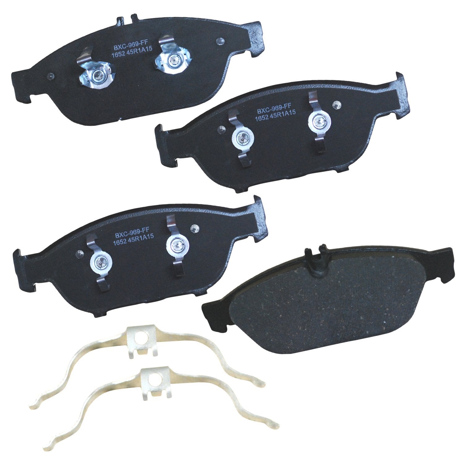Bendix Premium Sbc1652 Ceramic Front Brake Pads For Mercedes-Benz E550 2014-2012