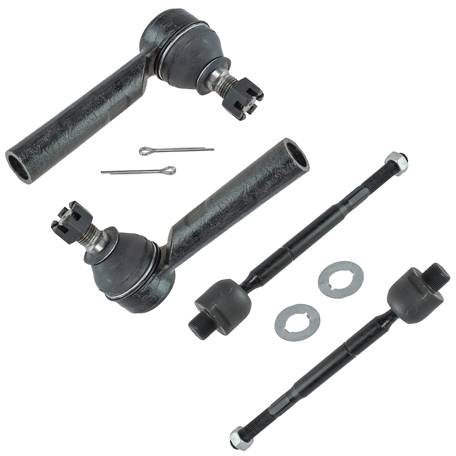 Trq Front Tie Rod Set Compatible With 2003-2009 Lexus Gx470 Toyota 4Runner