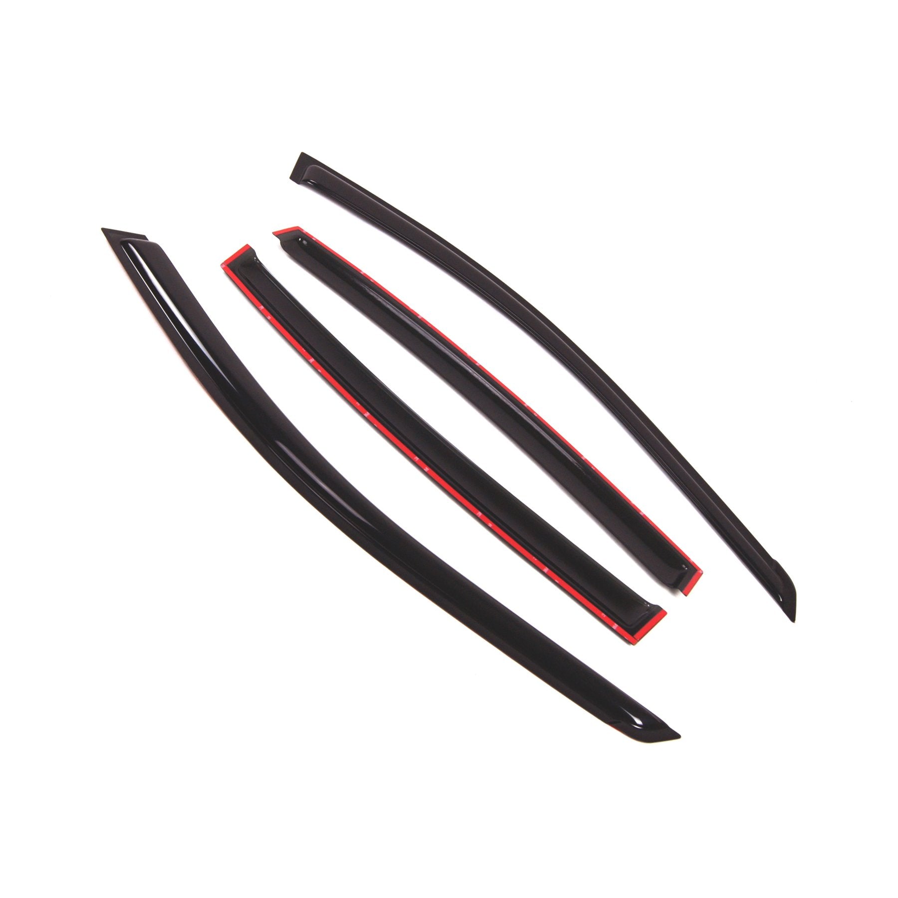 Tuningpros Outside Mount Window Vent Visors Rain Guards Compatible With Nissan Altima Sedan 2002-2006 | Side Window Wind Deflect