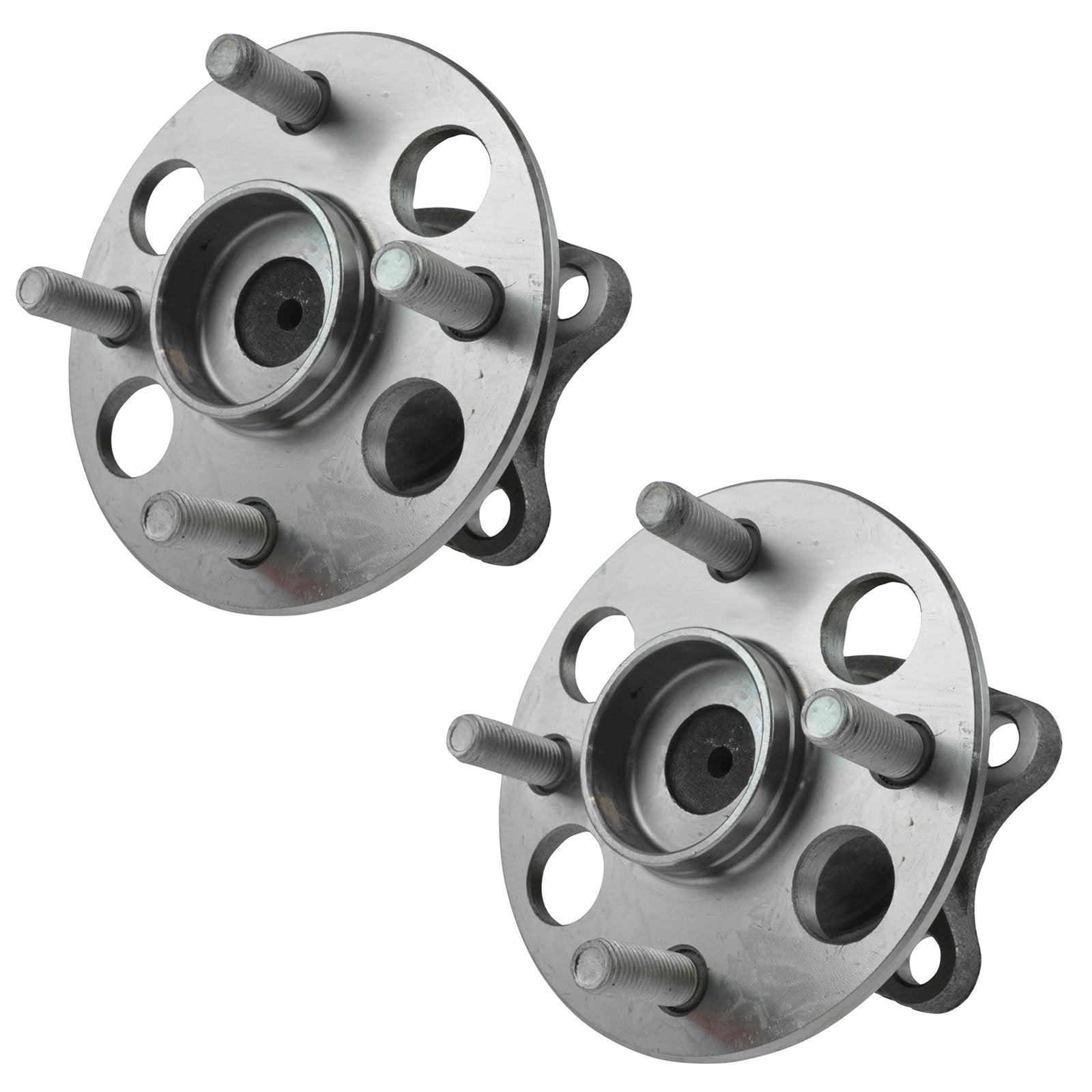 Trq Rear Wheel Hub Bearings Assembly Set Compatible With 2013 Scion Iq 2012-2019 Toyota Prius C 2007-2014 Yaris