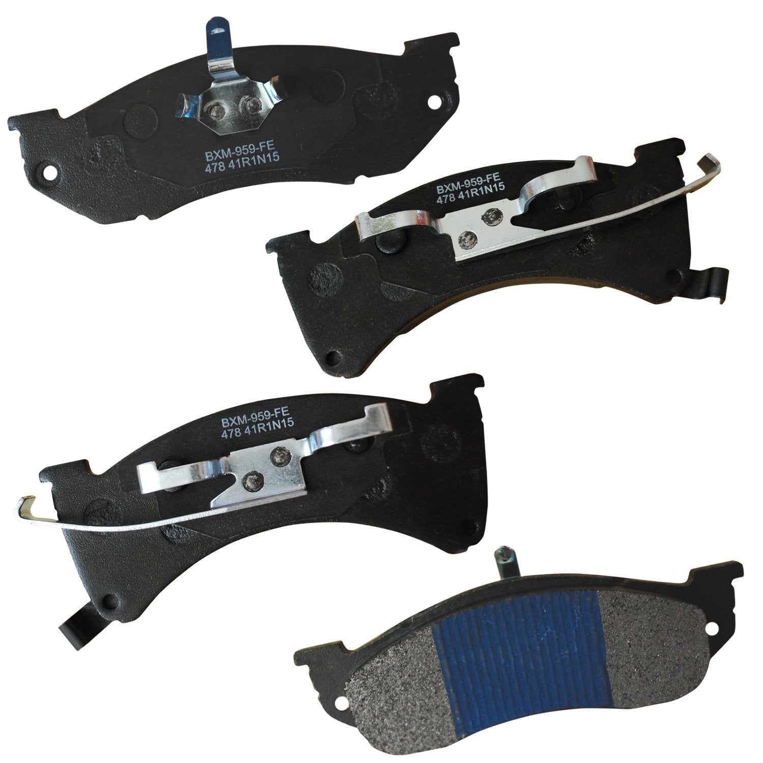 Bendix Premium Sbm478 Semi-Metallic Front Brake Pads For Chrysler Dynasty 1990, Imperial 1991-1990, Imperial 1993, New Yorker 19