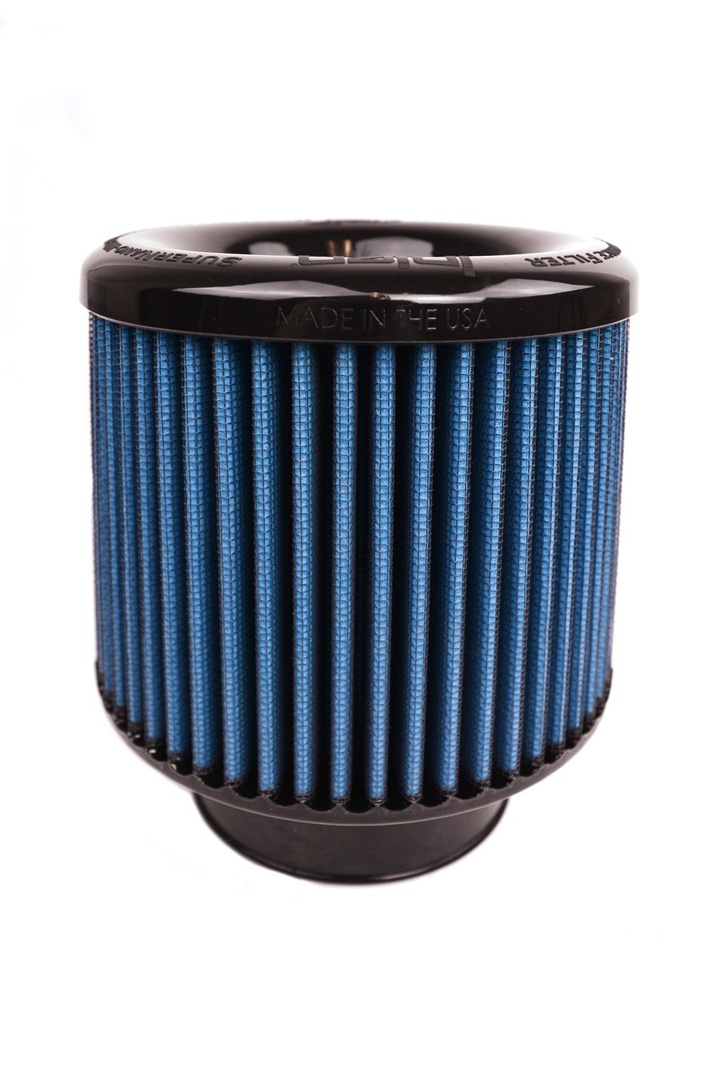 Injen Technology X-1015-BB 3.5&quot; AMSOIL Ea Nano-Fiber Black and Blue Air Filter,Black/Blue