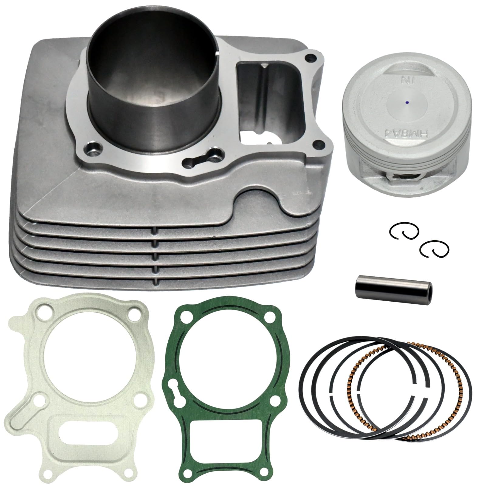Tupo Premium Cylinder Piston Ring Gasket Top End Rebuild Kit Compatible With Honda Recon 250 Sportrax 250 Trx 250 Trx250 Trx250X Trx250Ex Trx250Tm Trx250Te 1997-2020