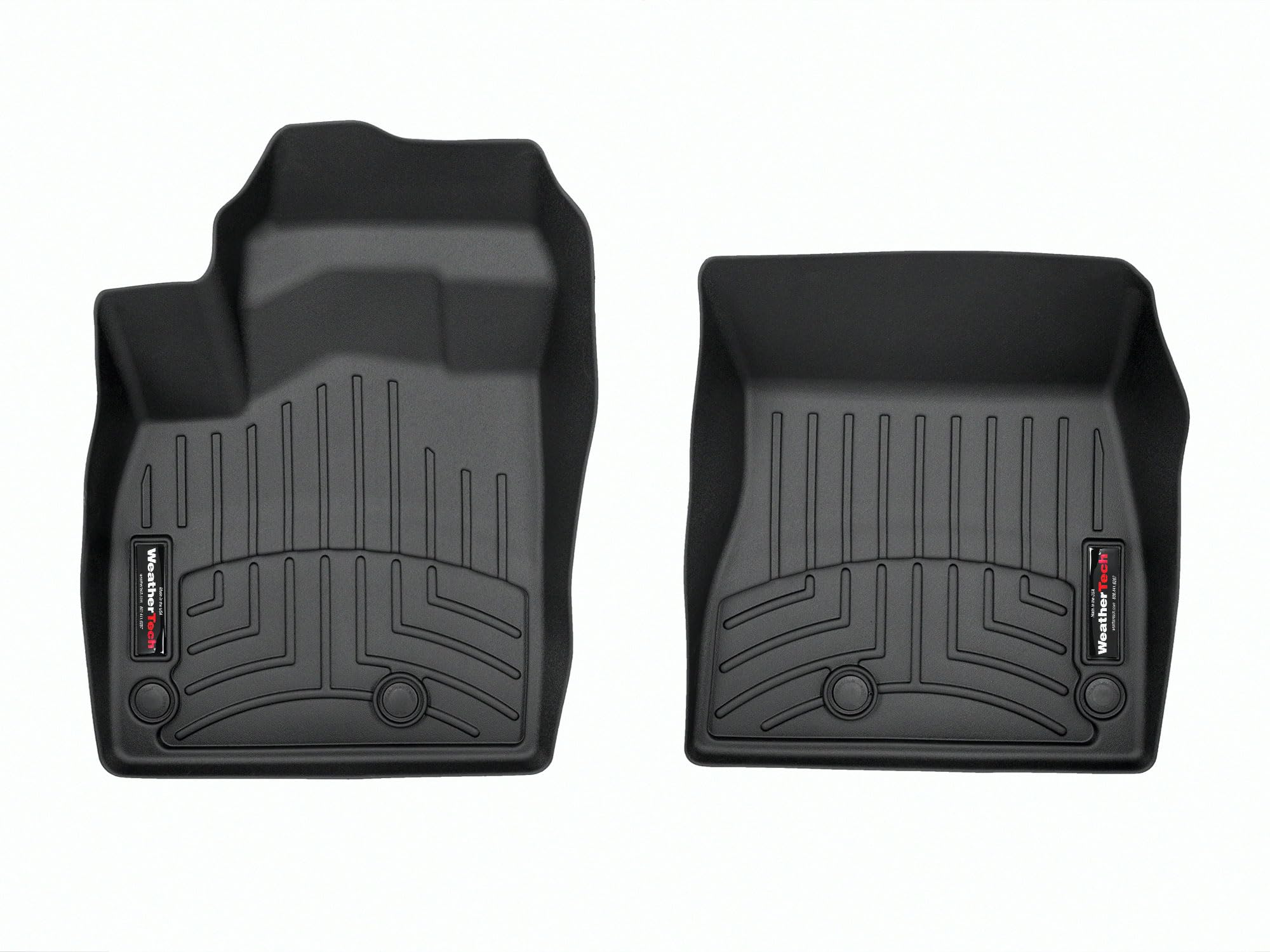 Weathertech Custom Fit Floorliners For Nissan Rogue - 1St Row (4417701), Black