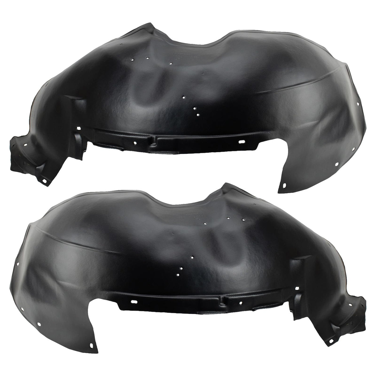 Trq Front Inner Fender Liner Set Compatible With 2001-2006 Chevrolet Silverado 2500 Hd 2007 Silverado 2500 Hd Classic Silverado