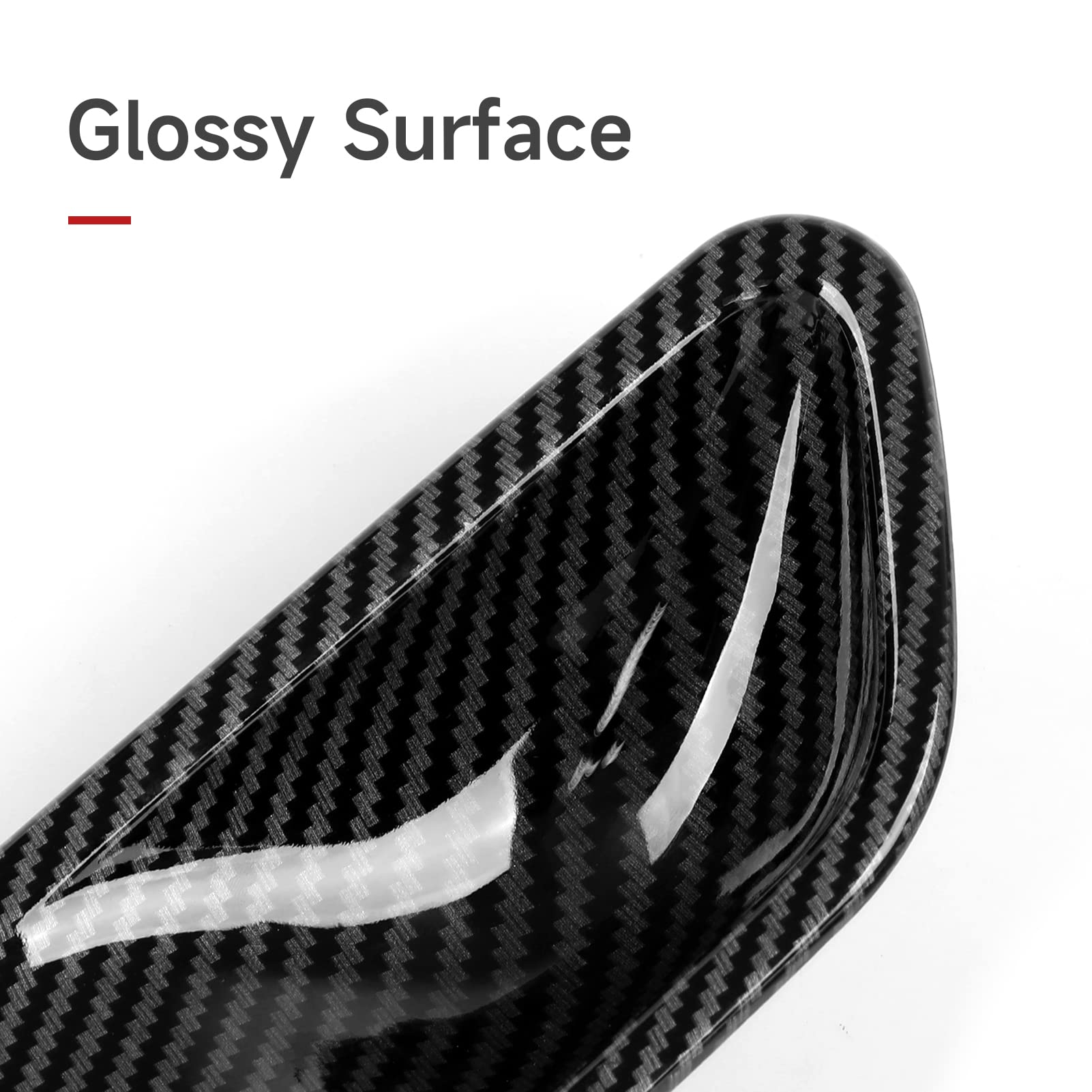 2Pcs Car Trim Door Bowl Sticker Carbon Style Abs Decal Cover Fits For Bmw 3 4 Series F30 F31 F34 3Gt F32 F33 F36 Accessories