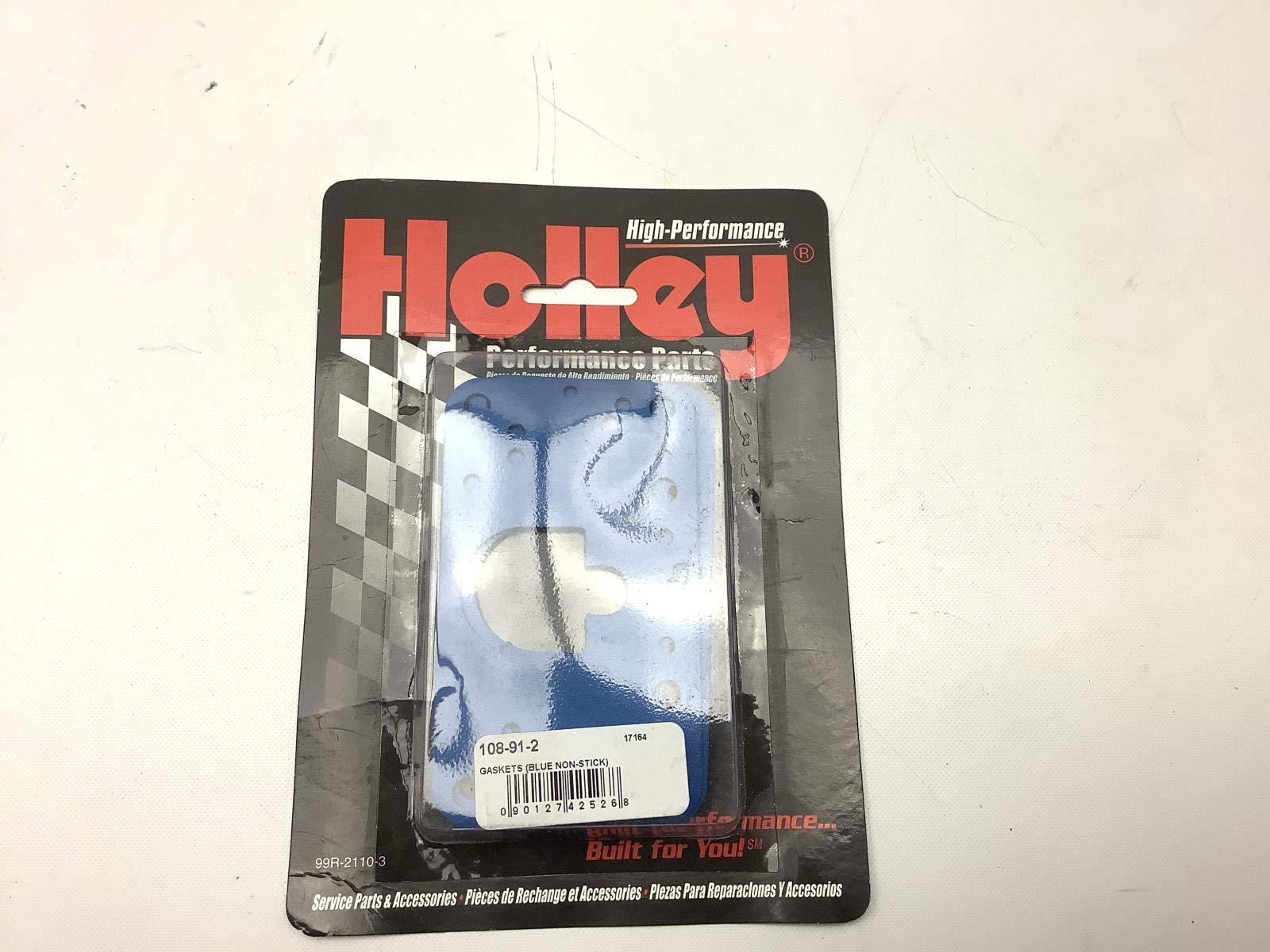 Holley 108-91-2 Blue Metering Block Gasket - Pack Of 2