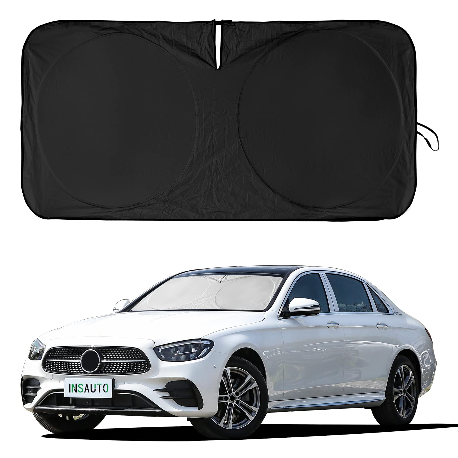 For 2025 E350 Windshield Sun Shade Sunshades For Mercedes Benz Slc 2017-2024 Windshield Cover For 2022 Mercedes E-Class Sedan W2