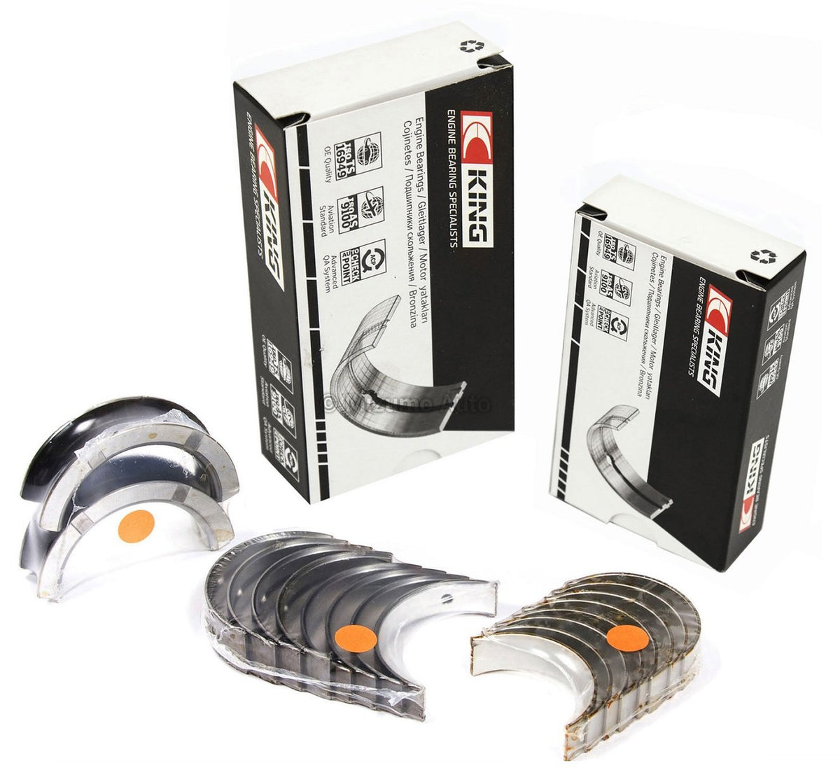 1999-10 Chevy LS 4.8L 5.3L or 6.0L Vortec King Rod and Main Bearings STD Size